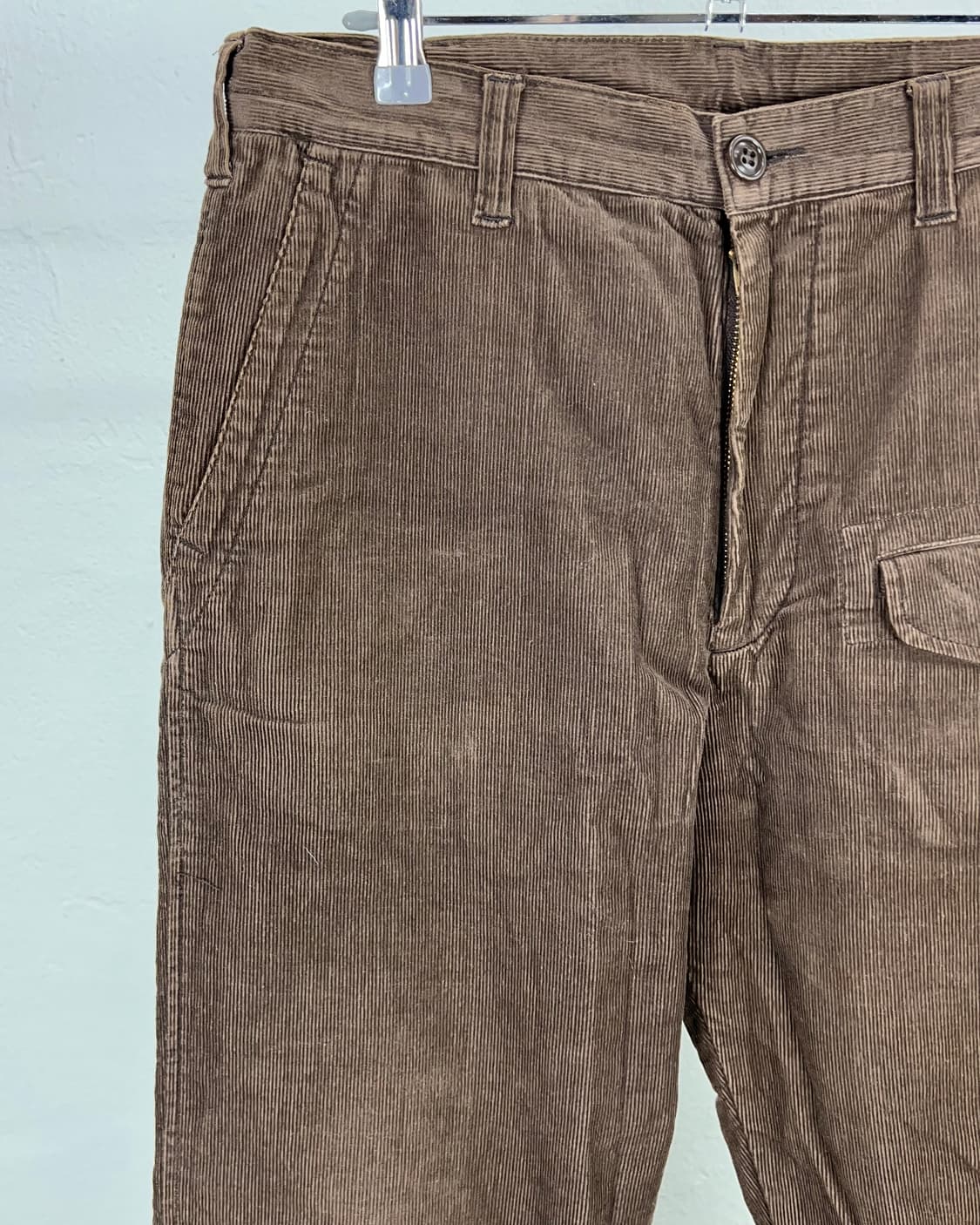 네펜데스 브라운 코듀로이 P-30 카우찬 비죠 팬츠 상품이미지2