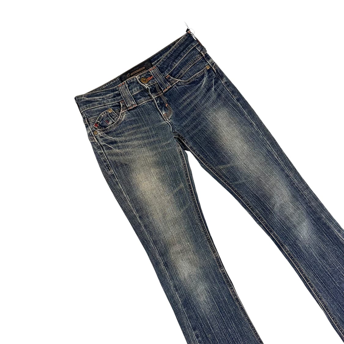 Vintage Washing Denim Bootcut Pants 상품이미지2