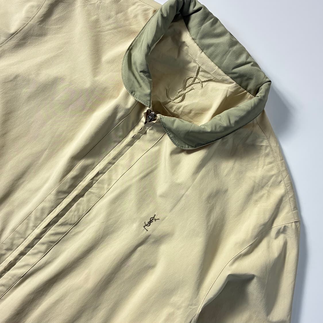 Yves Saint Laurent  입생로랑 자수 폴리쉘 헤링턴 자켓   상품이미지3