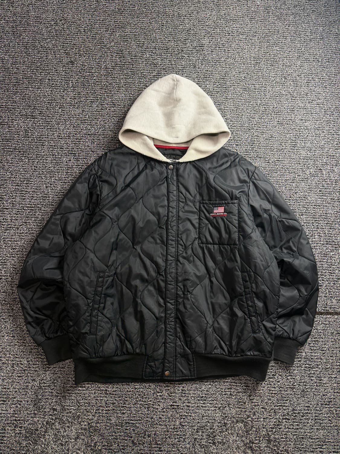 폴로 랄프로렌 성조기 로고 아메카지 후드 자켓 2691 상품이미지2