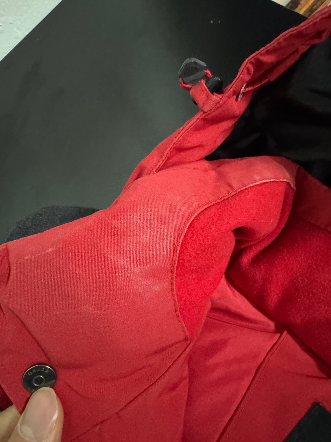 MLB 엠엘비 텍사스 덕 다운 패딩 후드 조끼 L 레드 상품이미지4