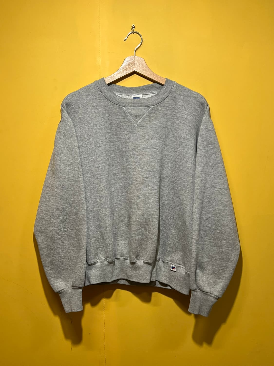 90s [M] 러셀 USA 빈티지 맨투맨 그레이 스웻 상품이미지1
