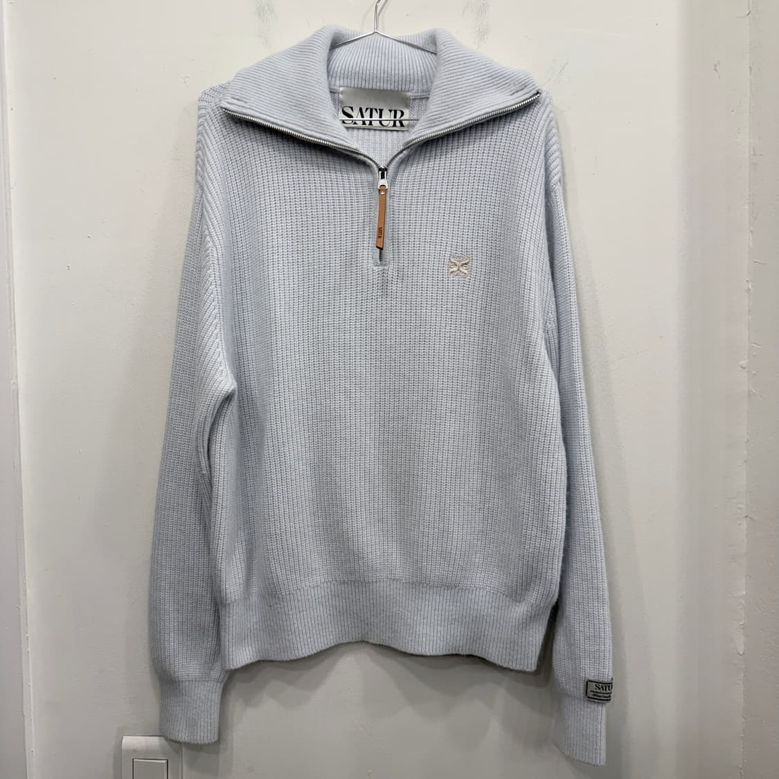 SATUR 버튼업 세일러 하프니트 상품이미지2