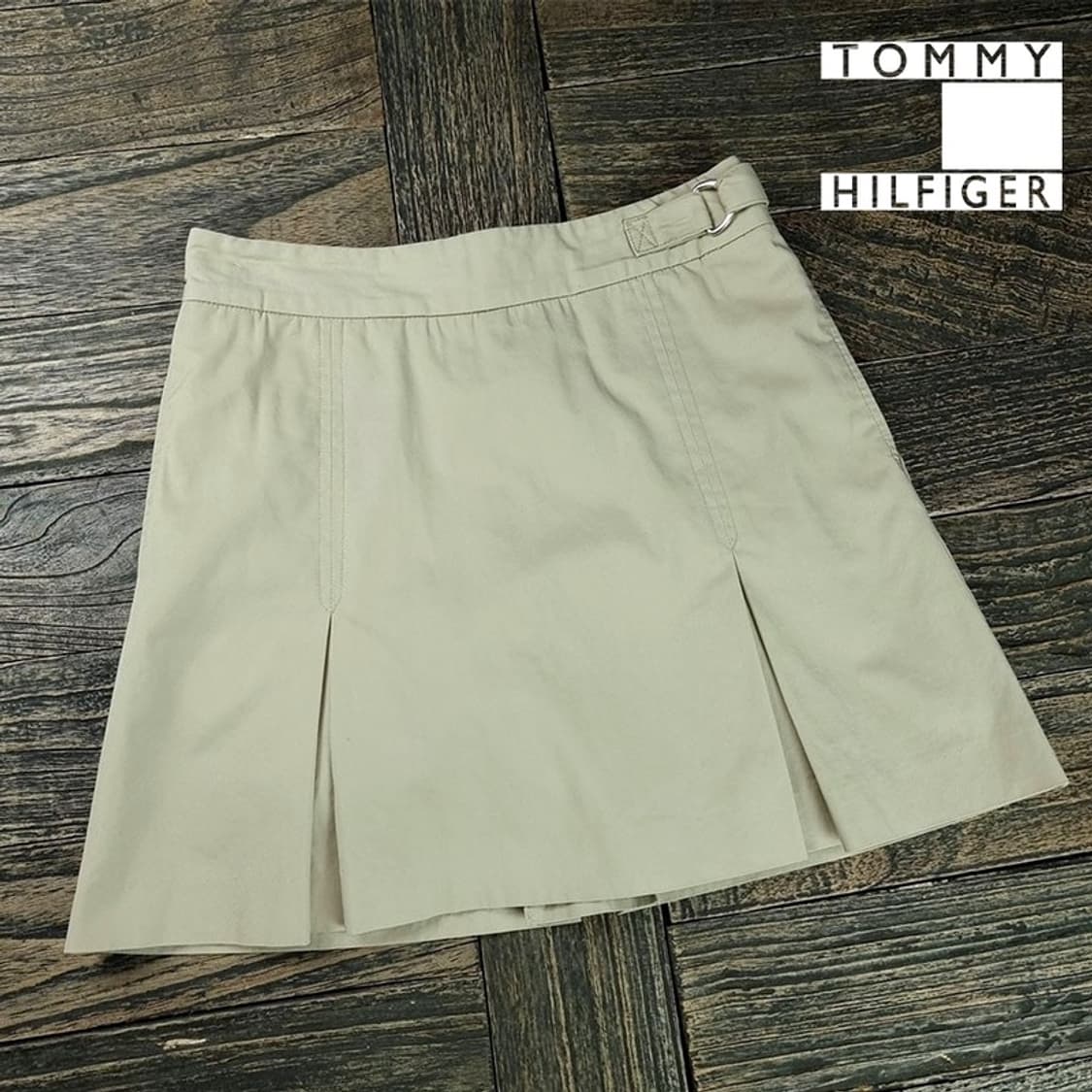 [타미힐피거] 코튼 스판 미니스커트 M19866 상품이미지1