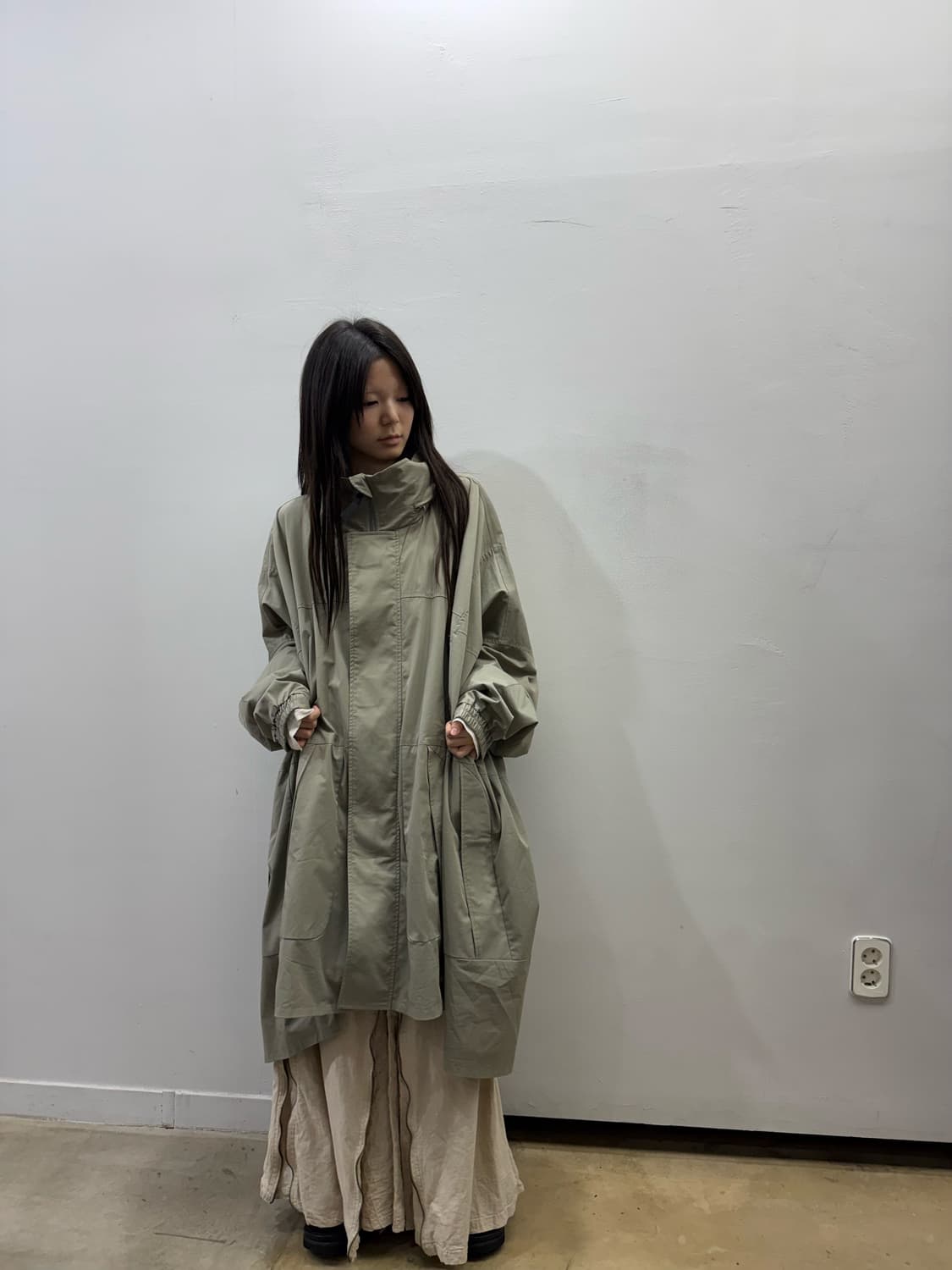 나나서카 x wild things 리워크 야상 상품이미지3