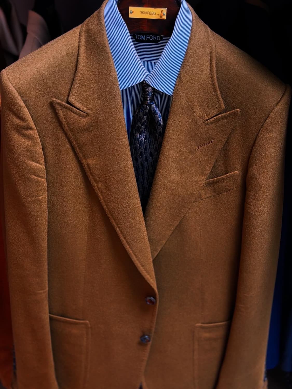 (명작,강추👍)톰포드 캐시미어100 쉘튼 블레이져 자켓 수트 정장 상품이미지1