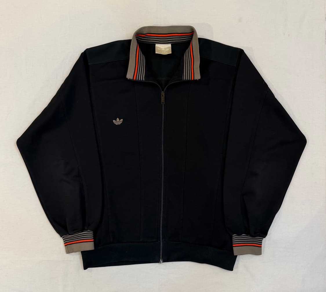 80s 아디다스 대대장 멀티컬러 져지 챠콜 그레이 상품이미지1