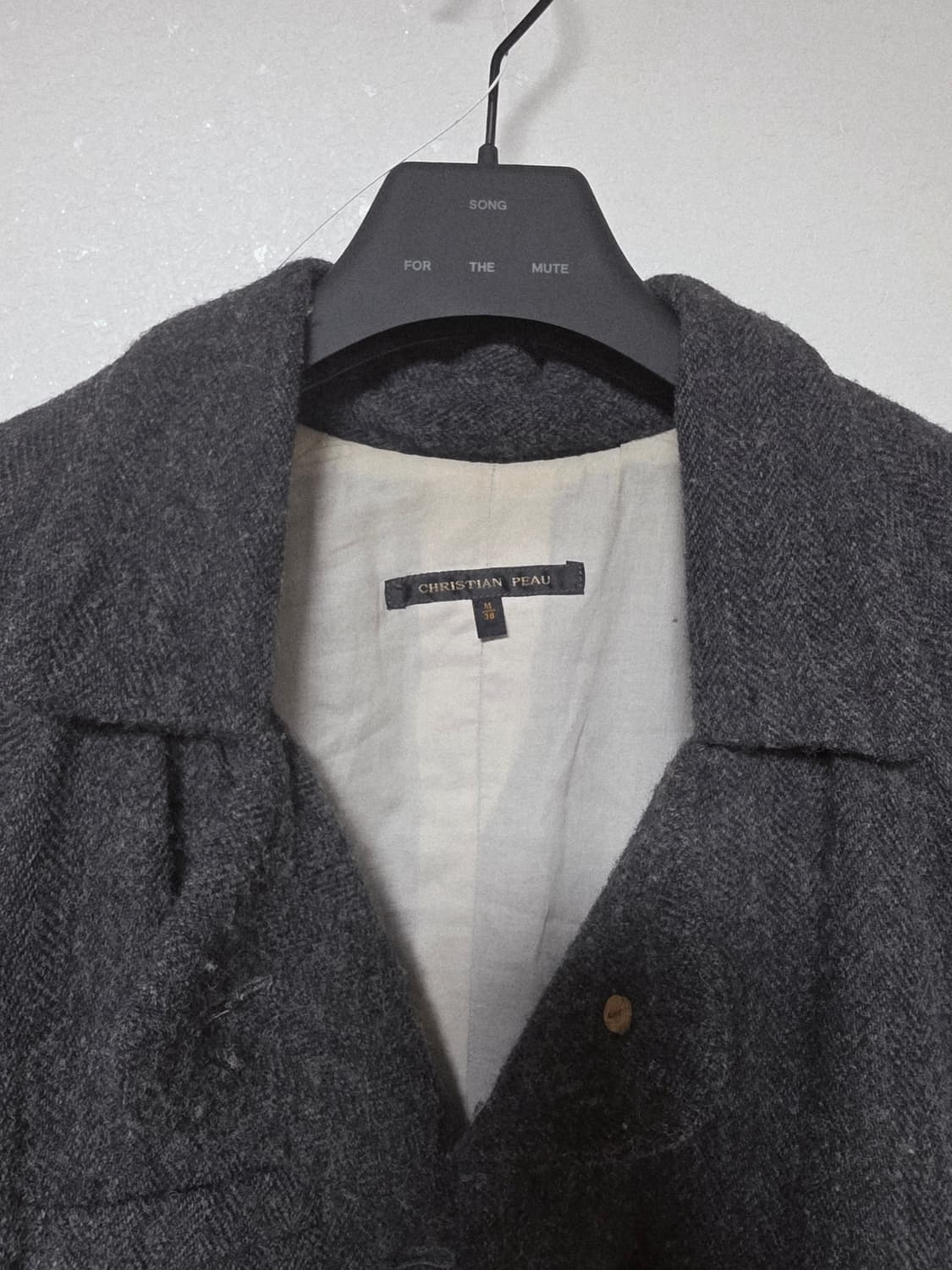 Christian peau grey coat 상품이미지5