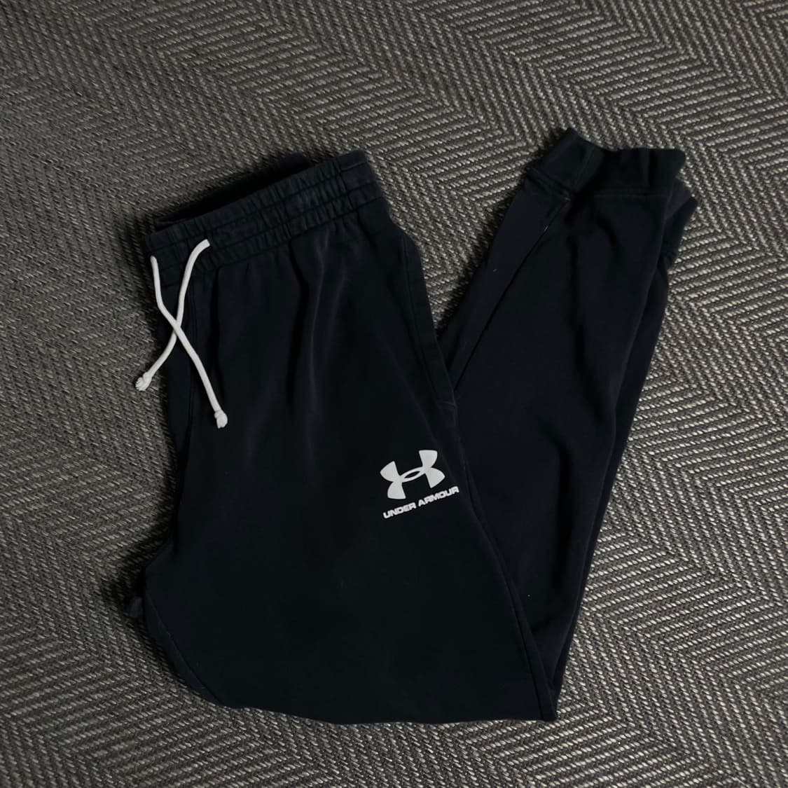 언더아머 트레이닝 스웻 팬츠 블랙y 4883 상품이미지1
