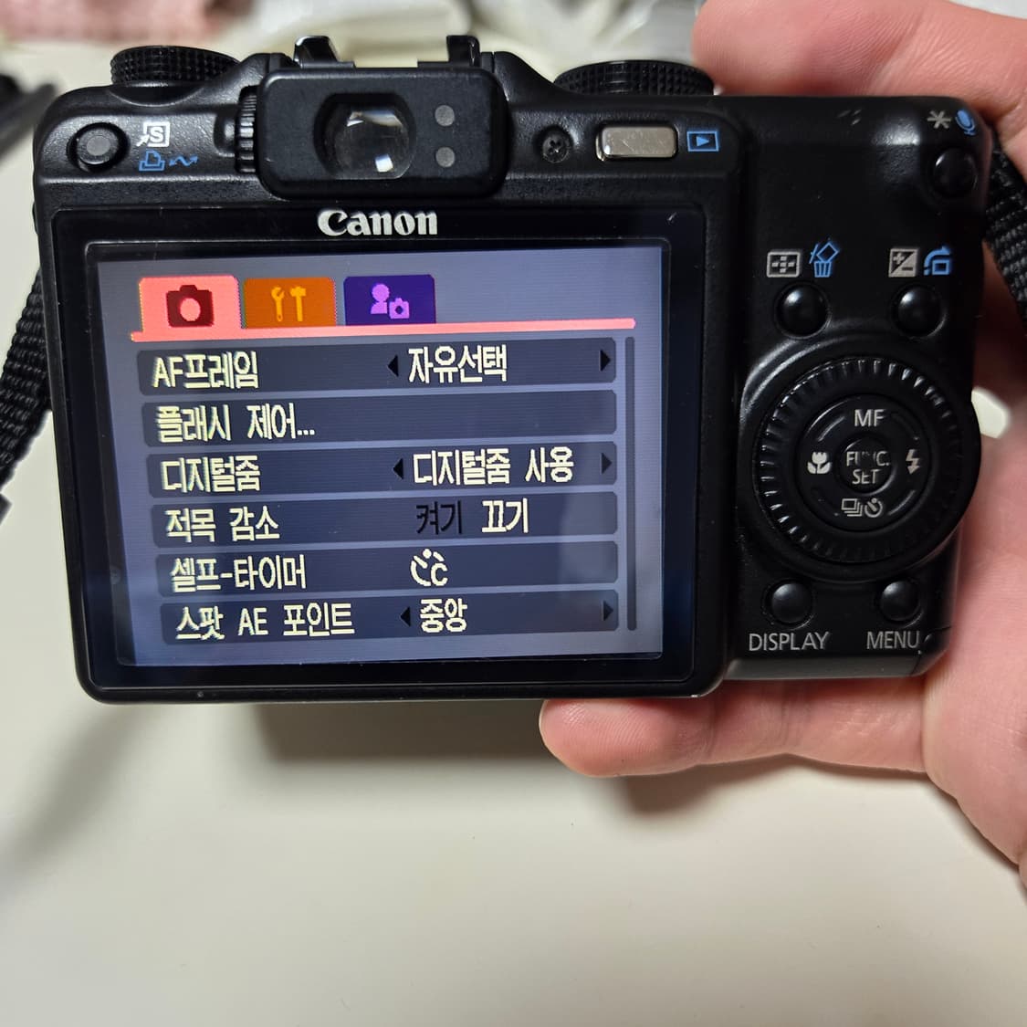 캐논 파워샷 G9 블랙 카메라 상품이미지7