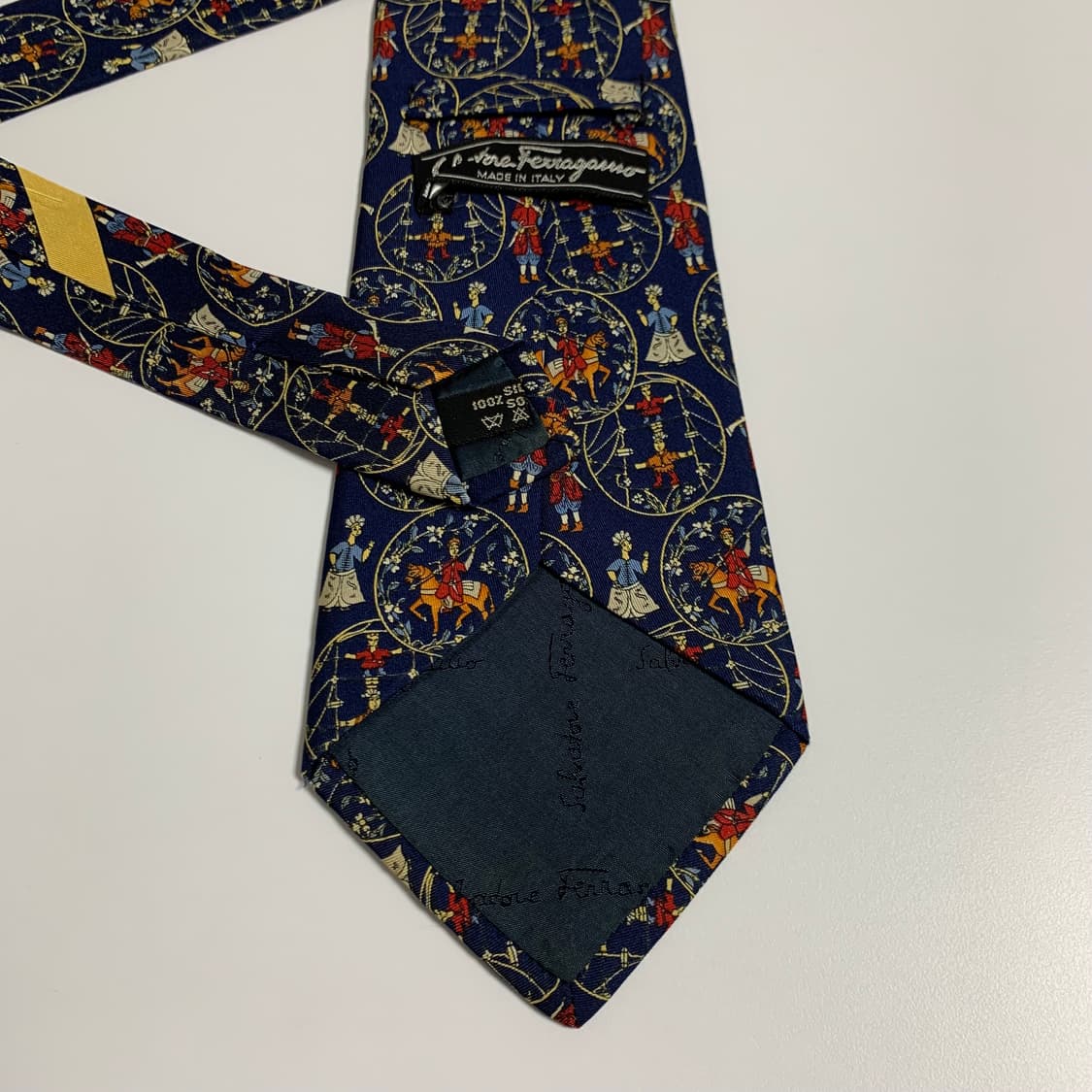 살바토레 페레가모(Ferragamo) 빈티지 정장넥타이 명품 A등급 상품이미지6