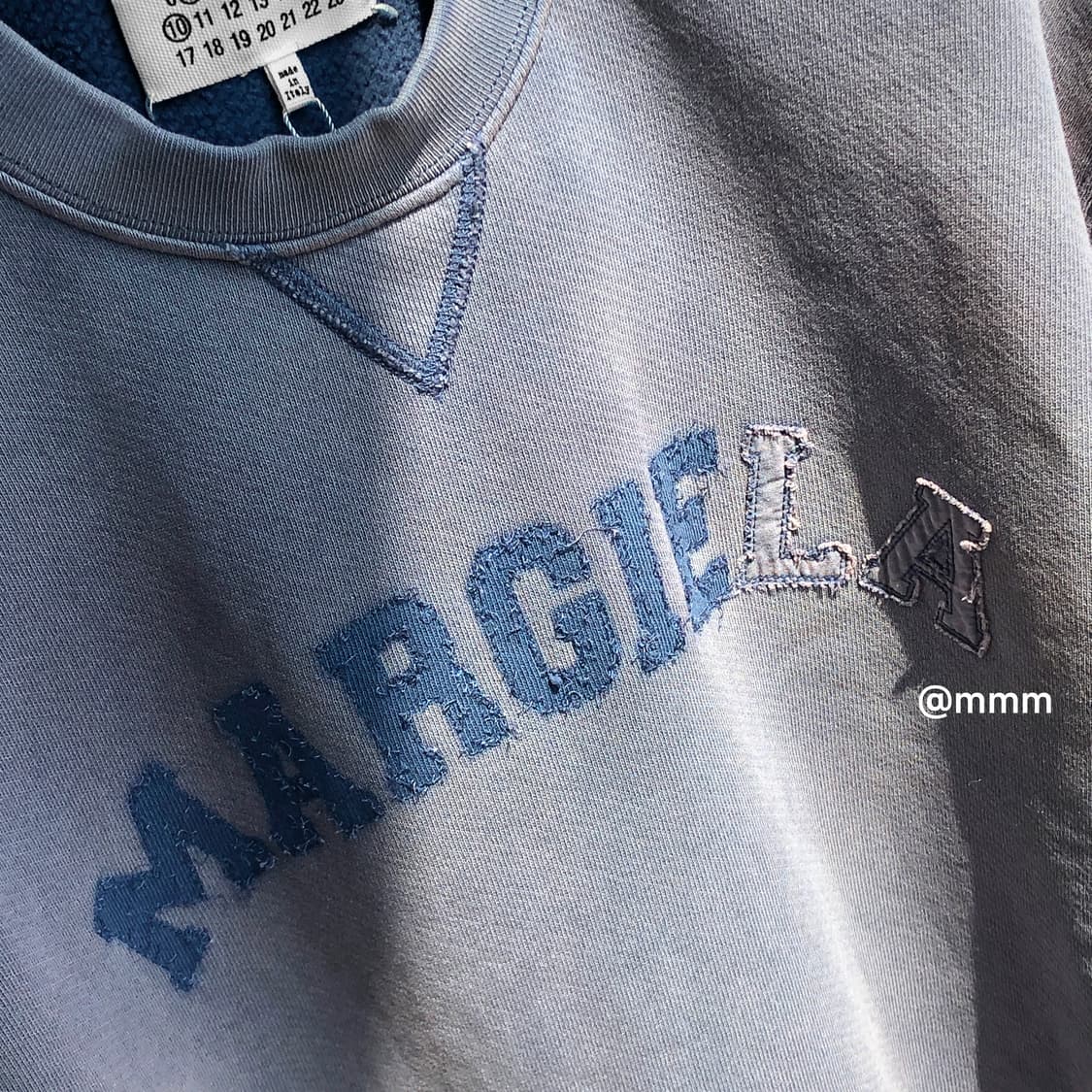 마르지엘라/빈티지 워시드 맨투맨 상품이미지4