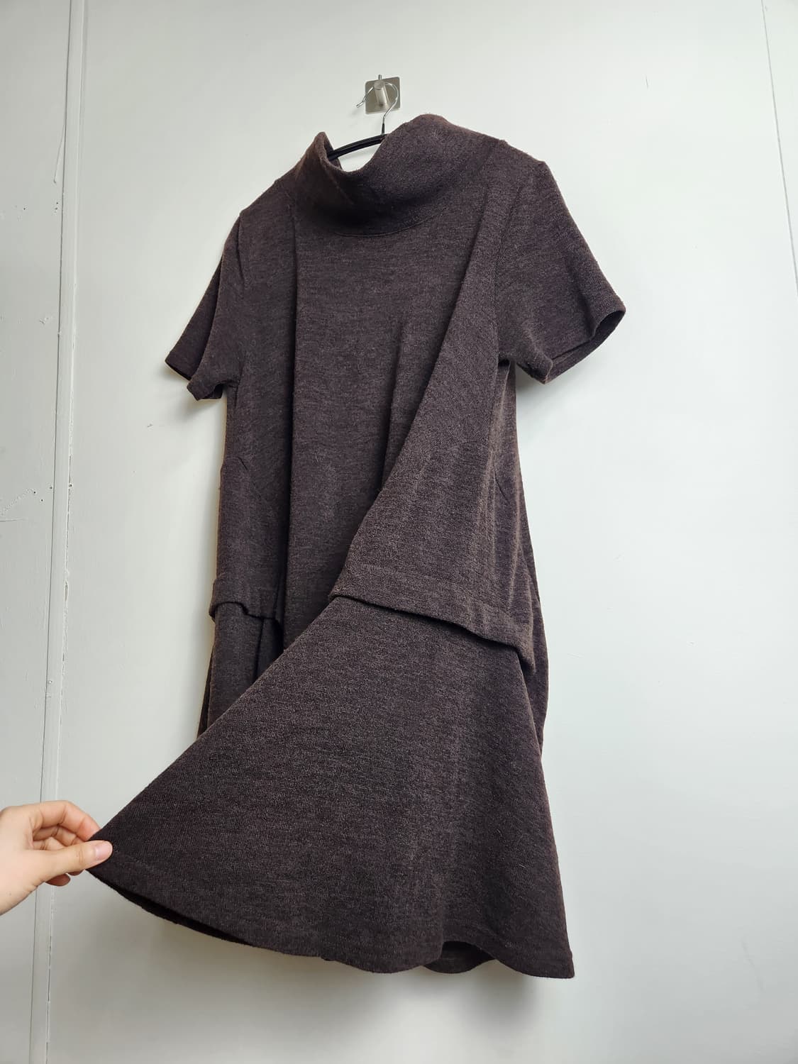 오버 넥 롱 탑 상품이미지6