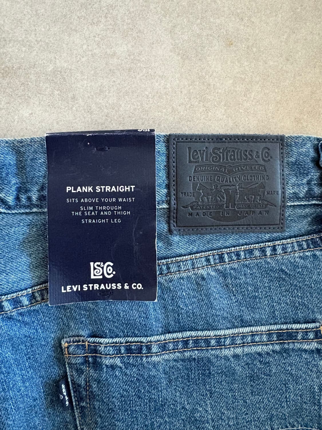 리바이스 블루탭 플랭크진 32x32 상품이미지4