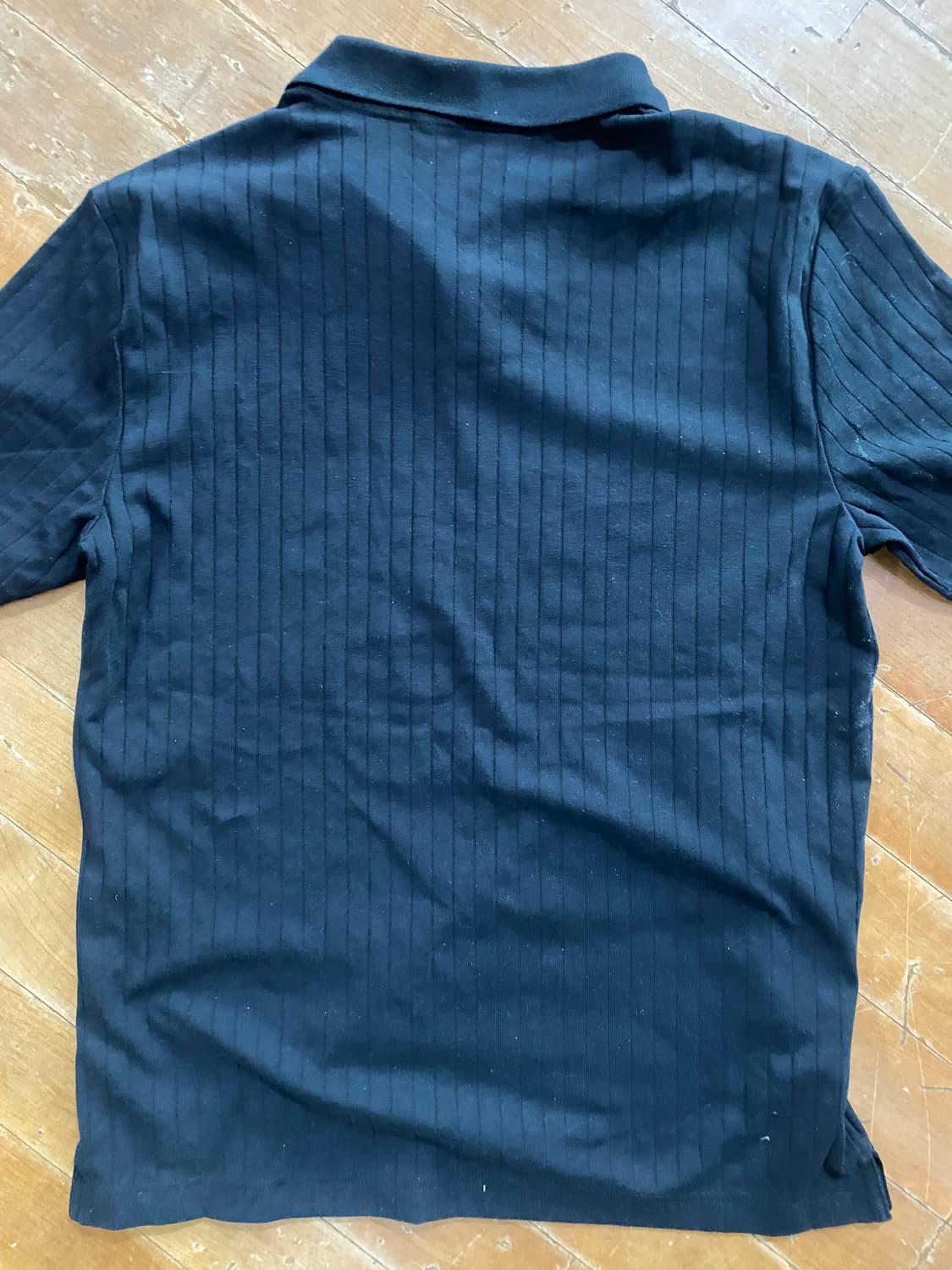 바나나리퍼블릭 골지 반팔 폴로셔츠 M (100) 상품이미지4