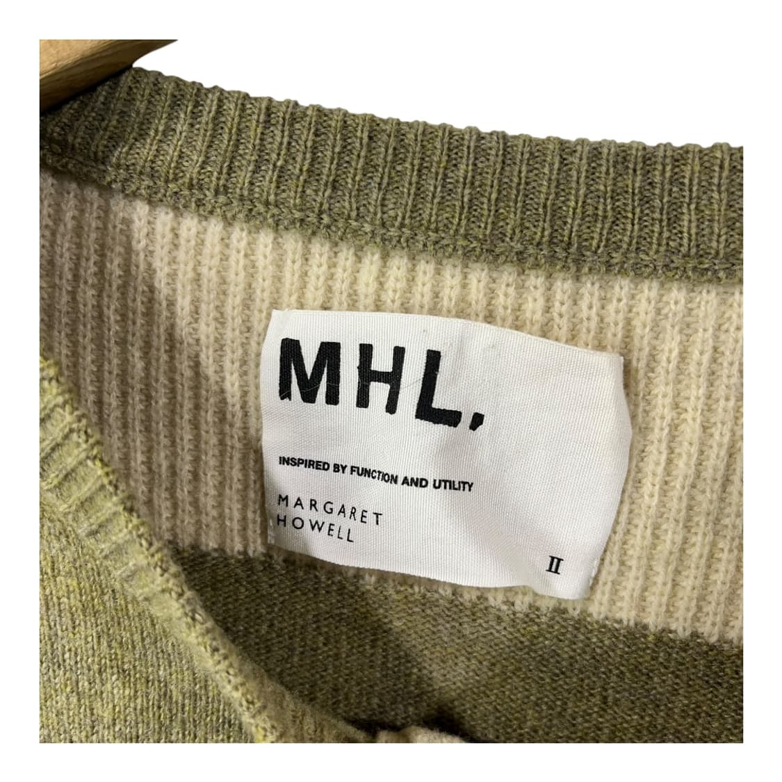 [Margaret Howell] 마가렛호웰 헨리넥 울 니트 상품이미지5