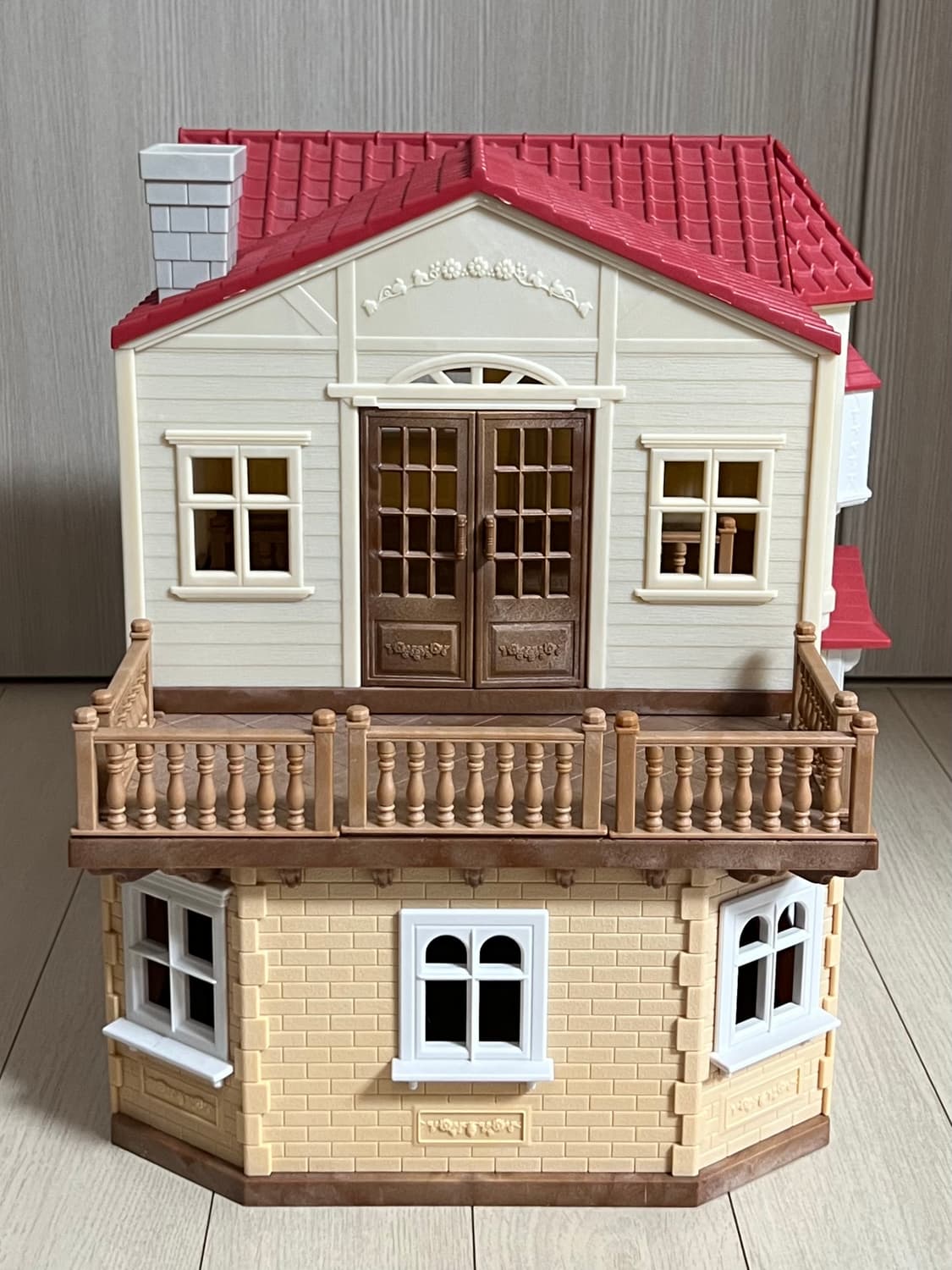 [착불배송] 실바니안 패밀리 불이 들어오는 빨간지붕 이층집 상품이미지6