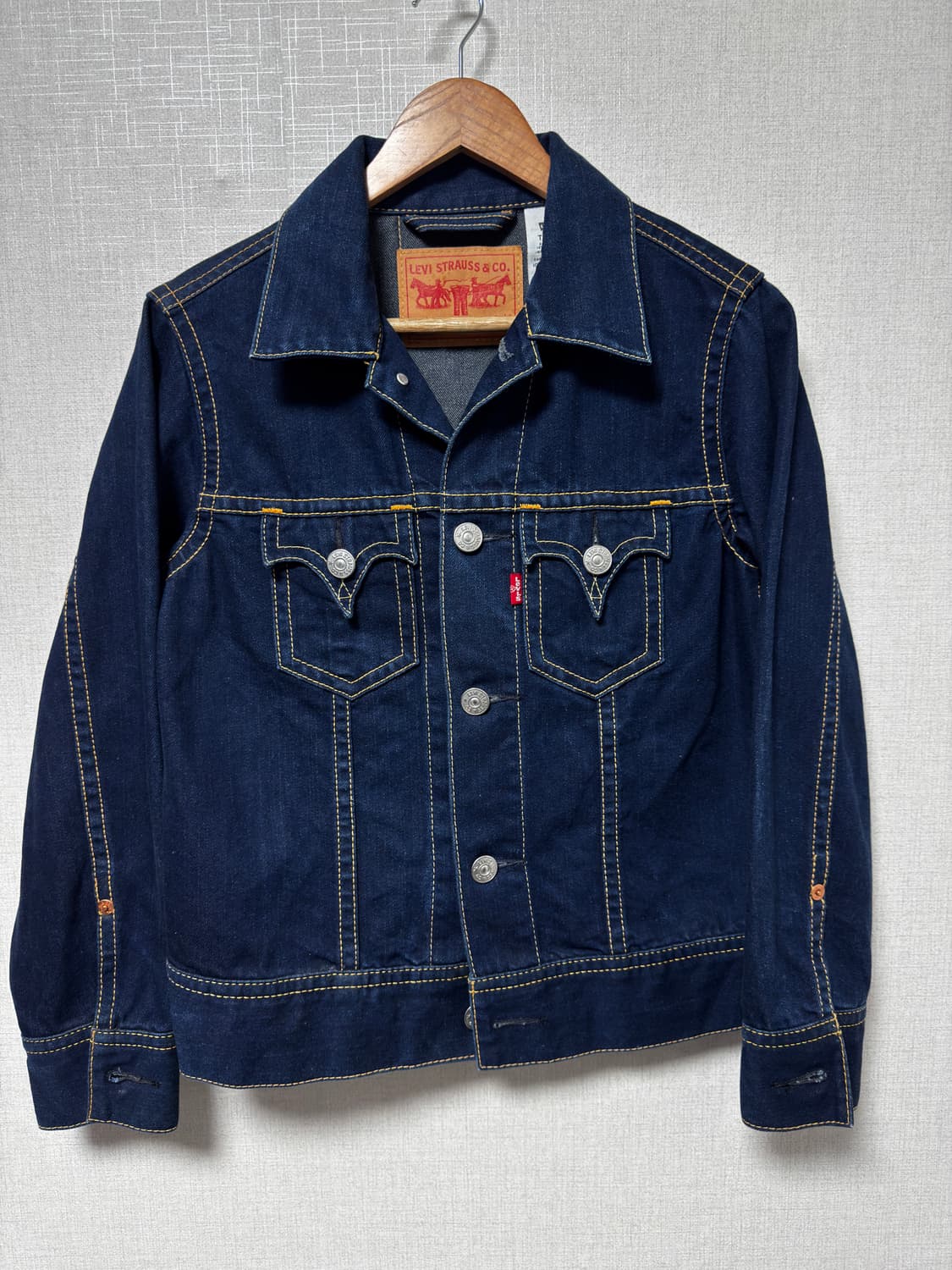 리바이스 TYPE 1 데님 자켓 L 상품이미지1