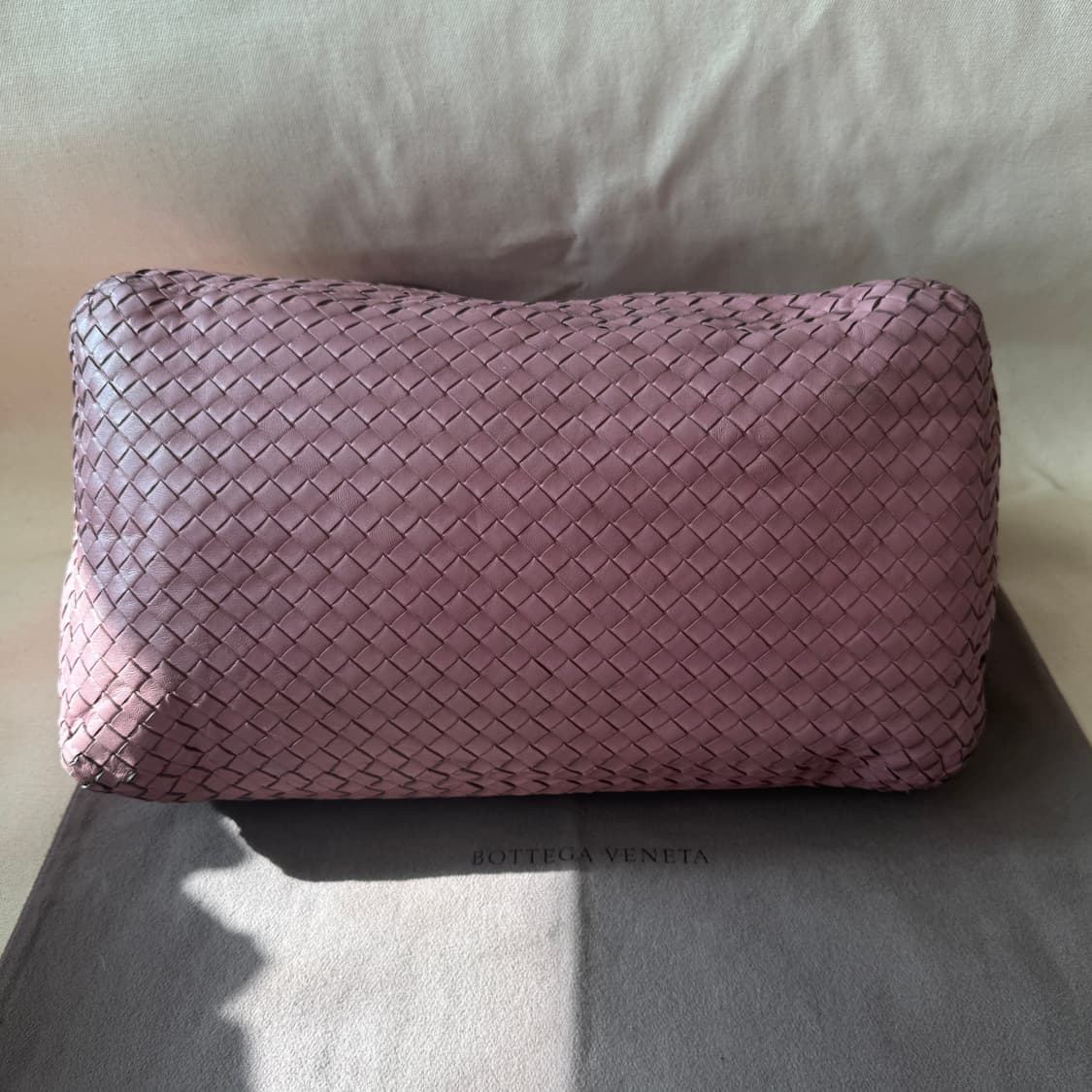 보테가 베네타 인트레치아토 fourre-tout 인디핑크 토트백 상품이미지3