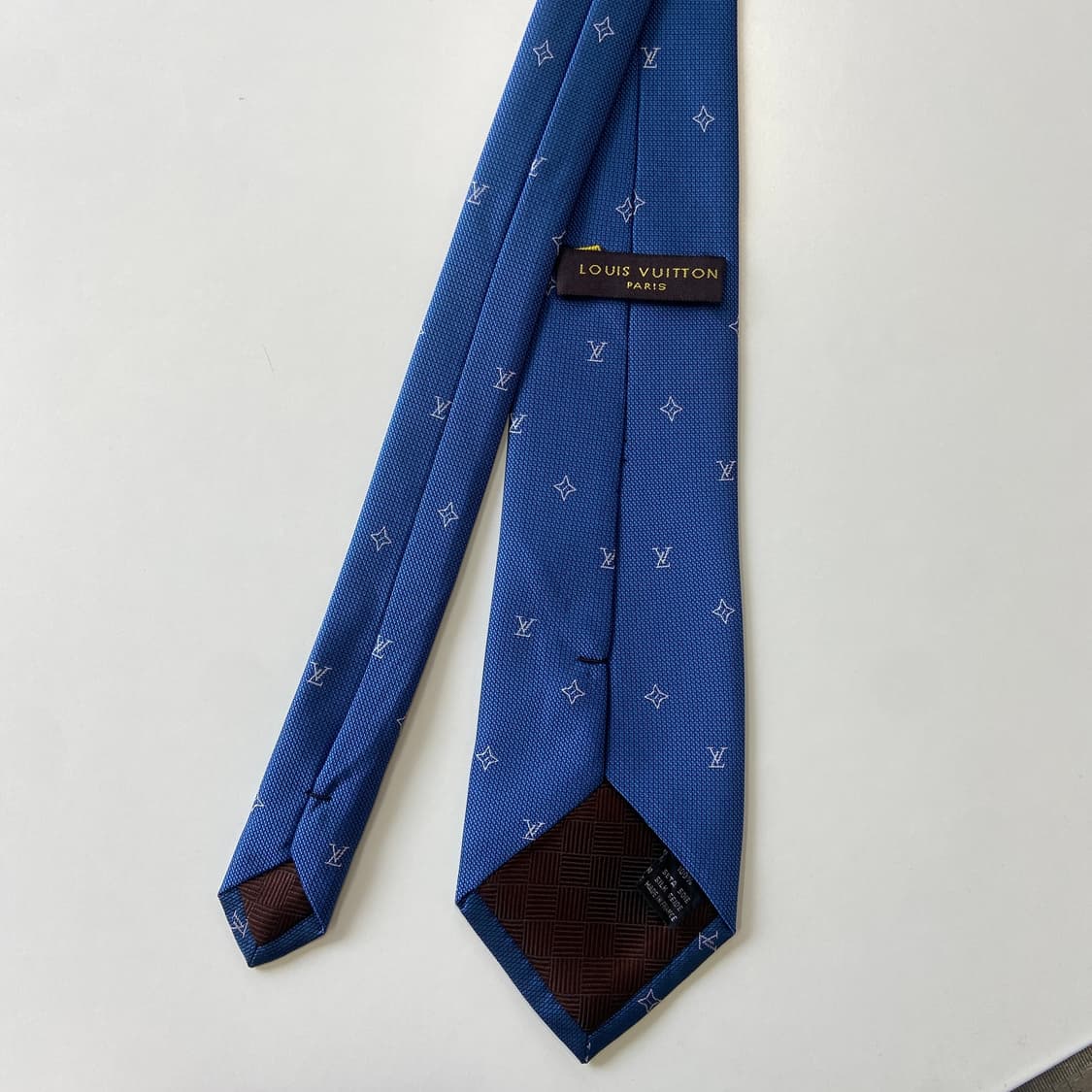 루이비통 (LOUIS VUITTON) 모노그램 명품 정품 넥타이 상품이미지3