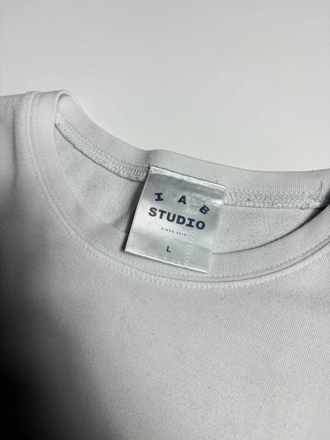 아이앱스튜디오 빅로고 오버핏 반팔 티셔츠 R1503 상품이미지6