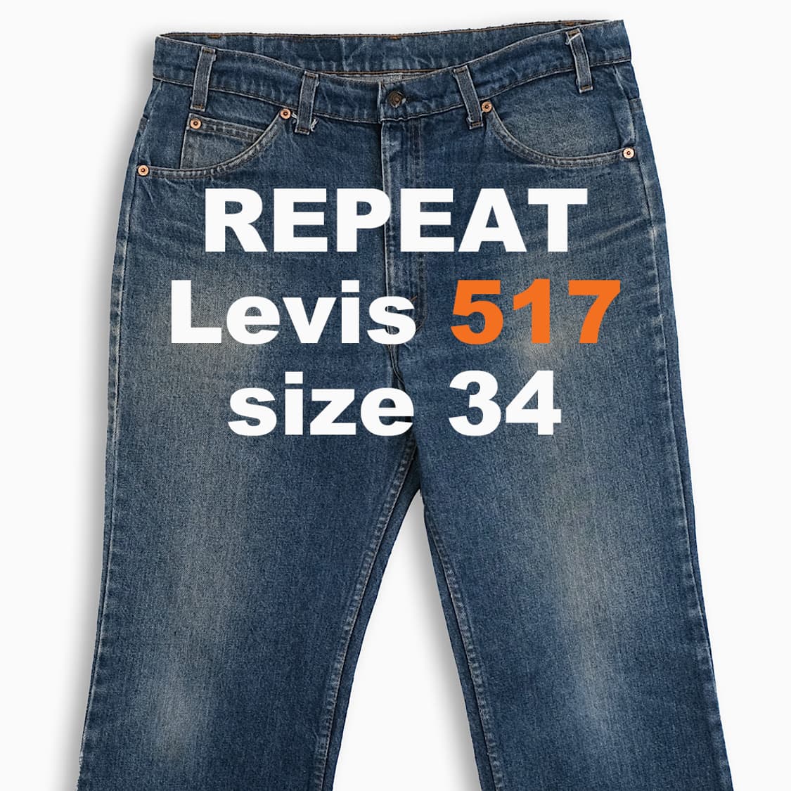 리바이스 517 오렌지탭 80s USA 34 인치 OR51736215 상품이미지1