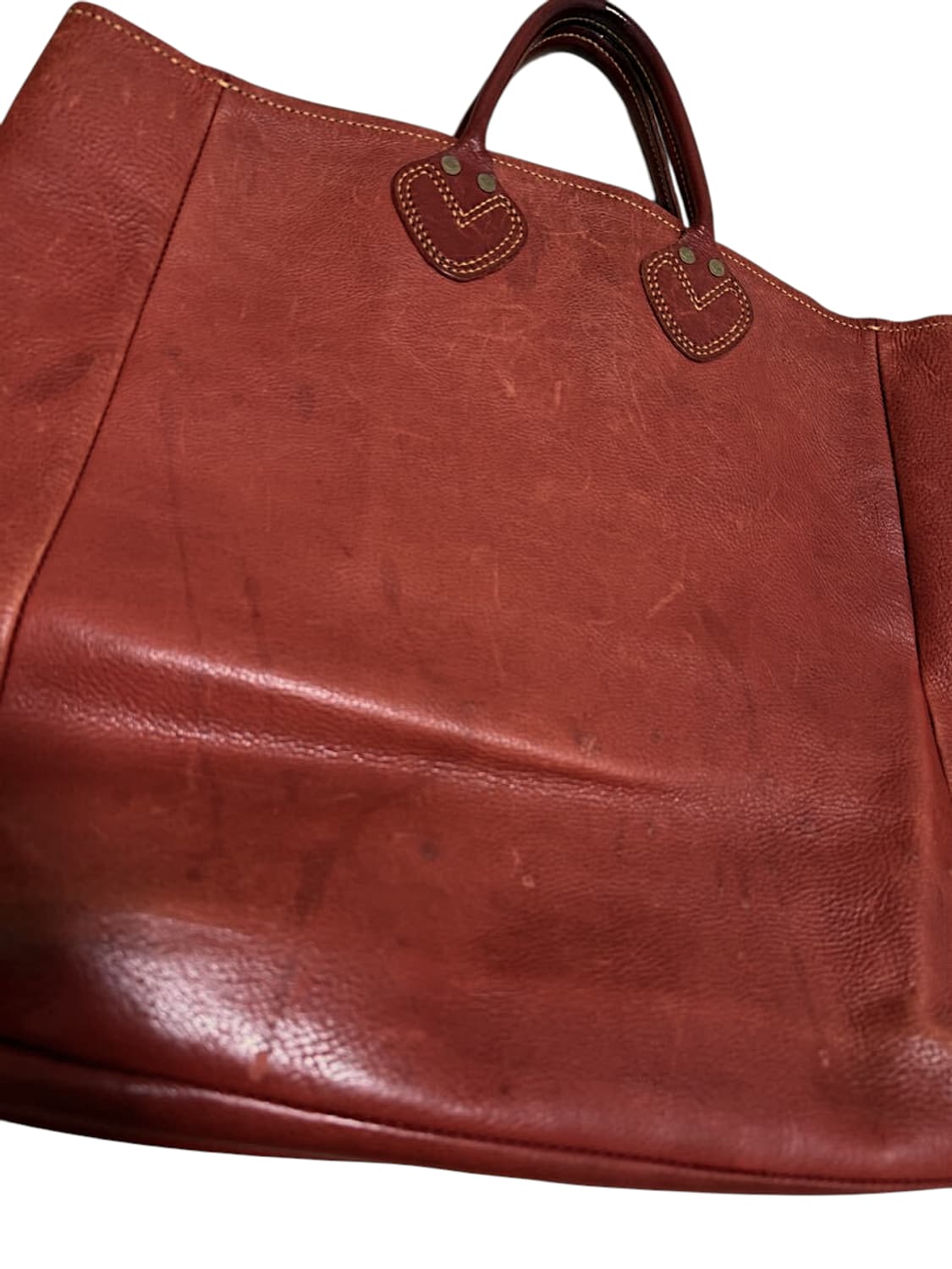 본쿠라 boncoura 말가죽 토트백 레드 상품이미지4