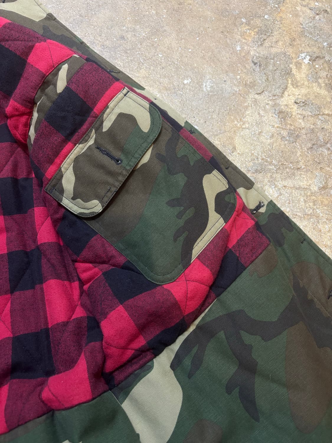 칼하트 WIP 카모 스미스 코트 자켓  상품이미지8