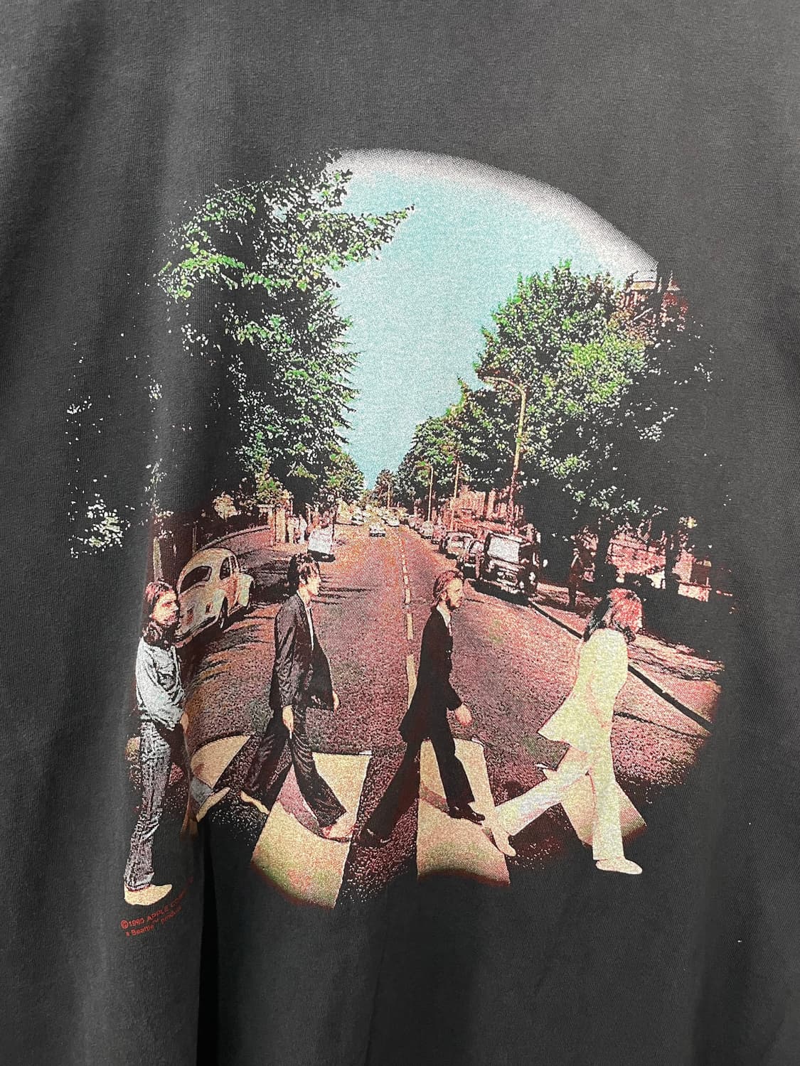 빈티지 비틀즈 프린팅 반팔 H2394 상품이미지3