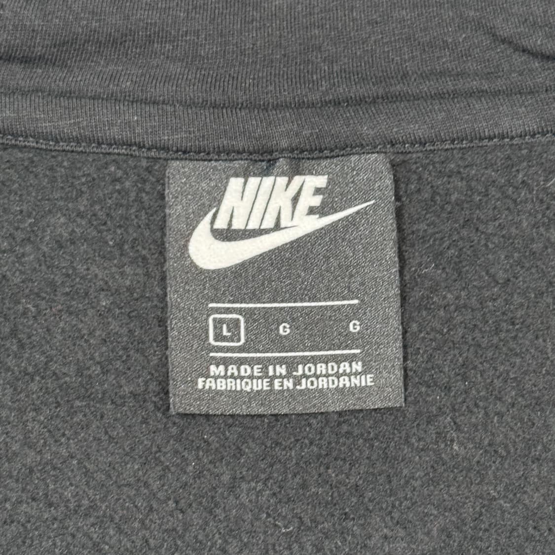 L) 나이키 블랙 후드집업 상품이미지7