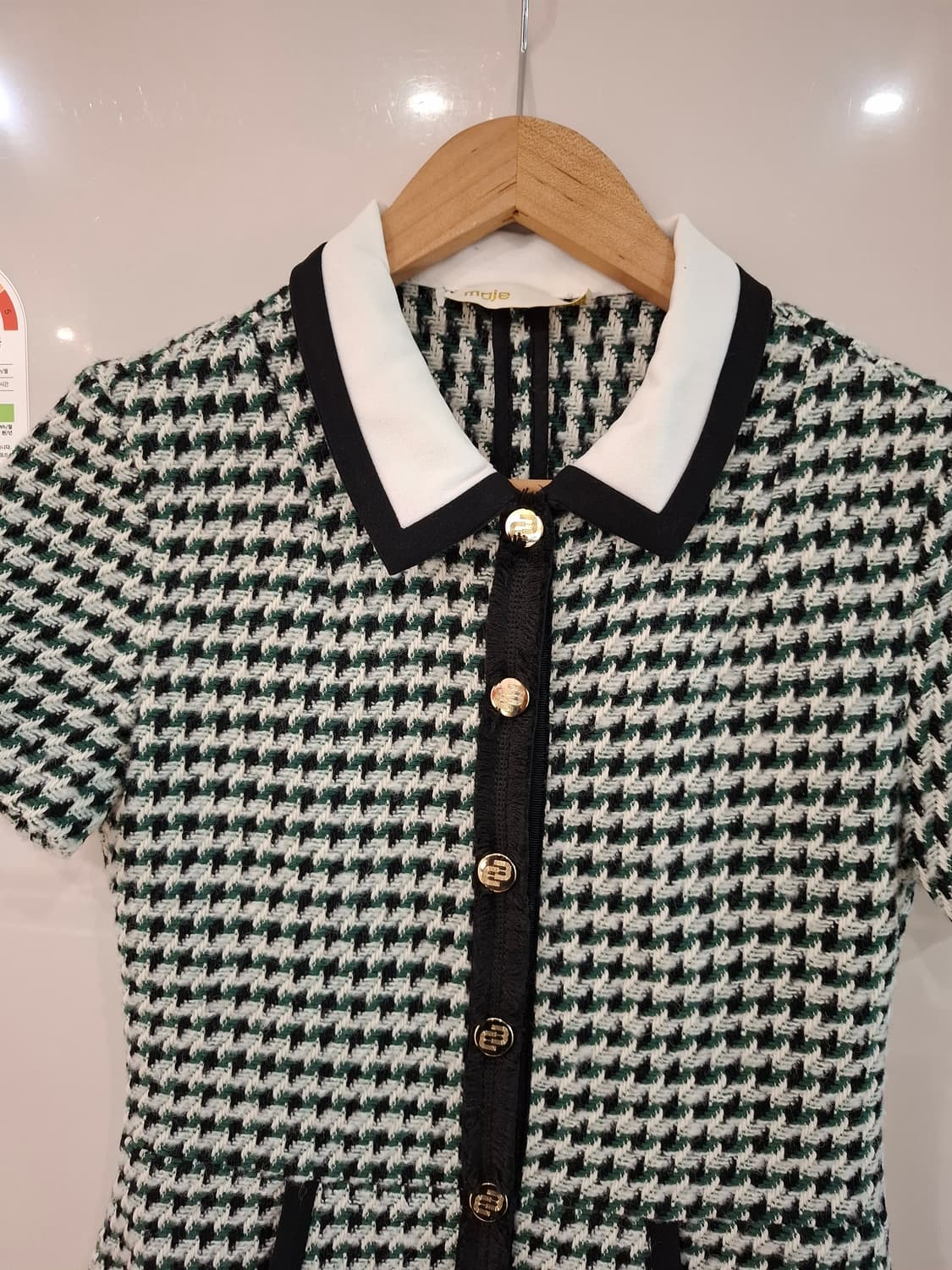 MAJE 트위드 원피스 1 상품이미지3