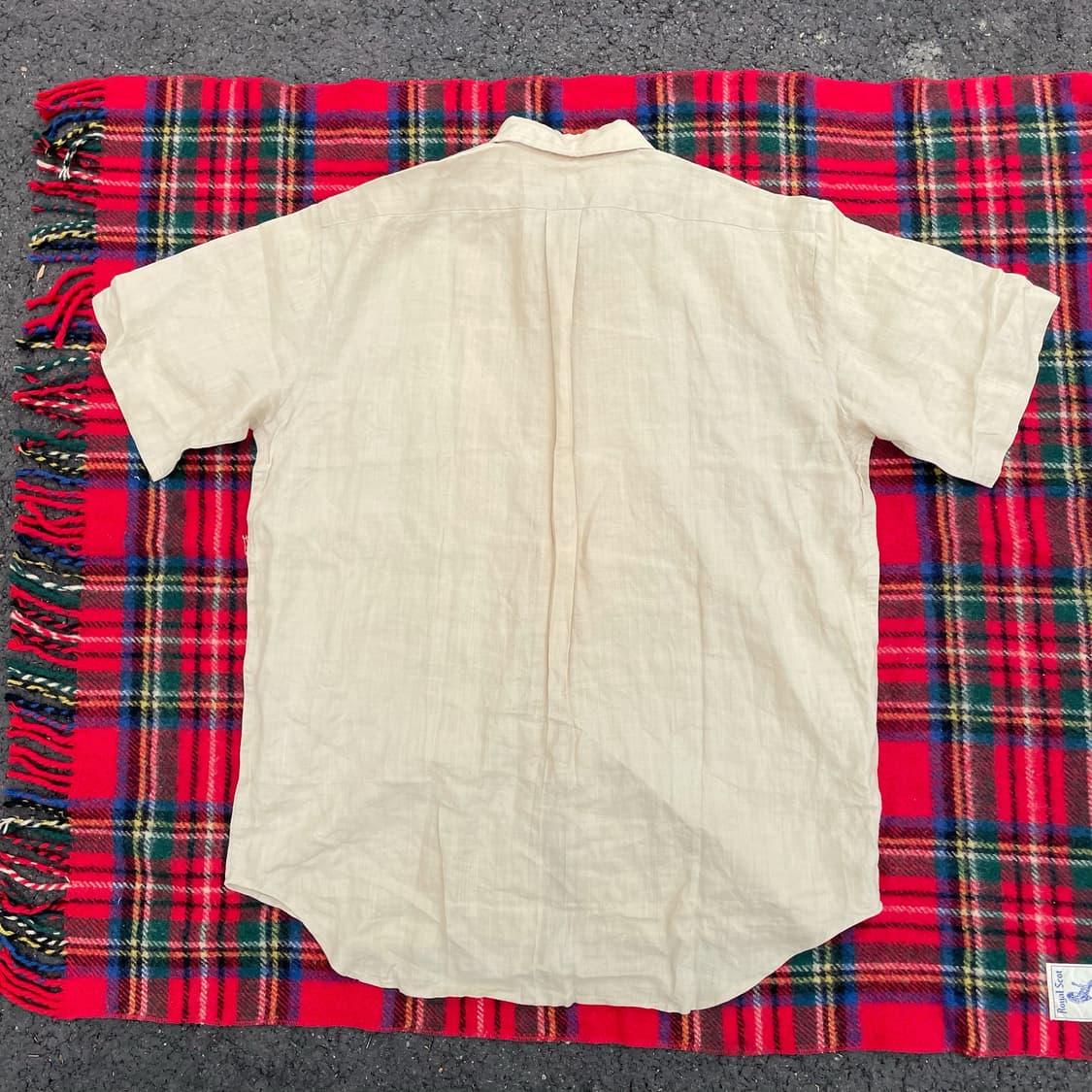 폴로 린넨 반팔 셔츠 상품이미지4