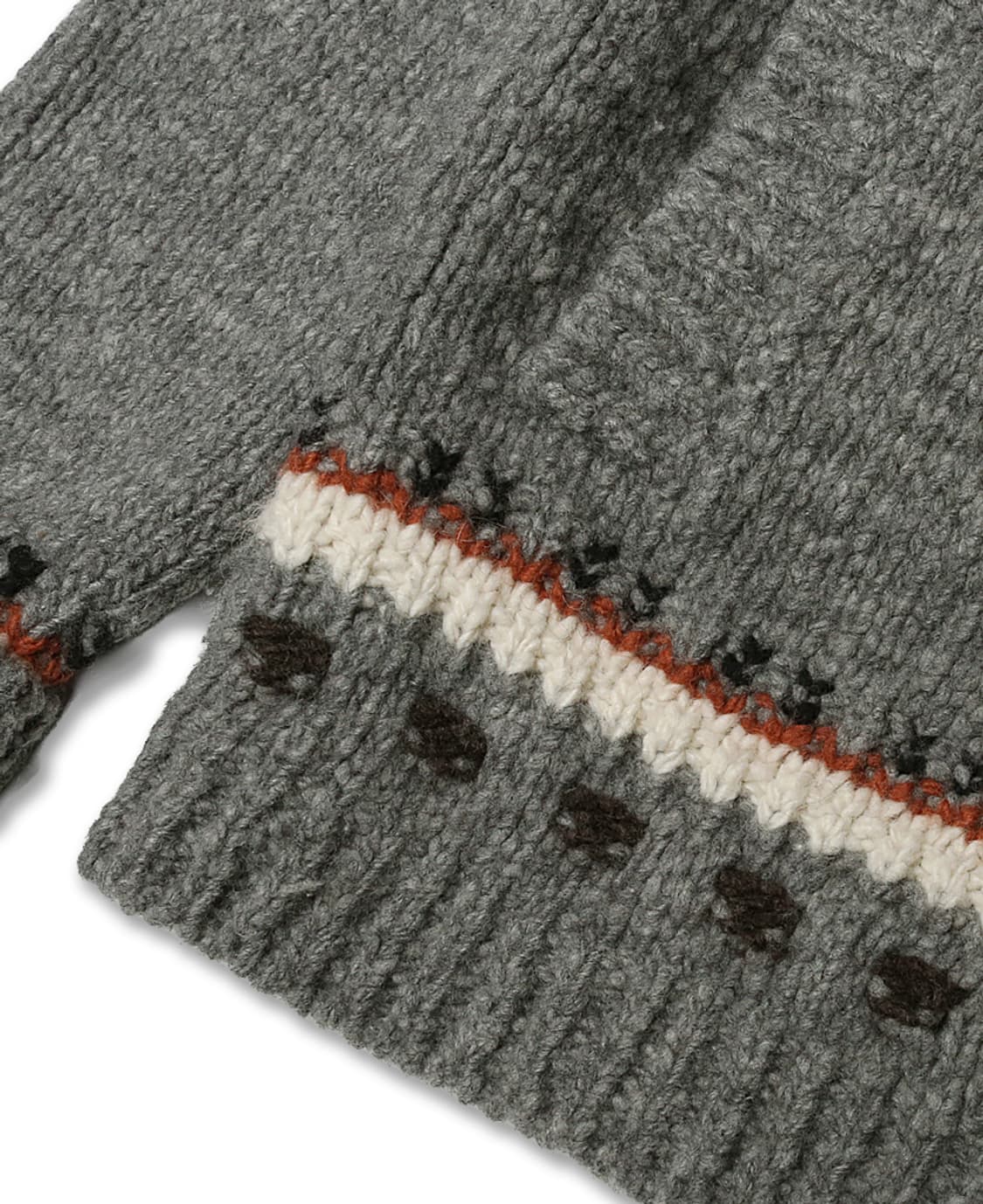 로베르토 콜리나 [Roberto Collina] 노르딕 울 알파카 가디건 상품이미지5