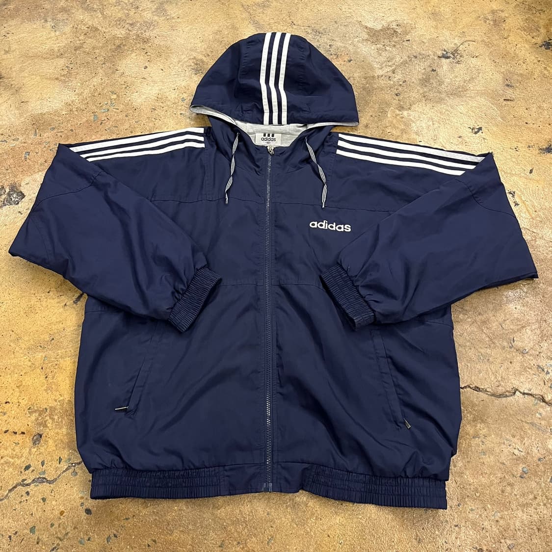 [정품/100] 아디다스 올드스쿨 바람막이 자켓 b18 상품이미지2