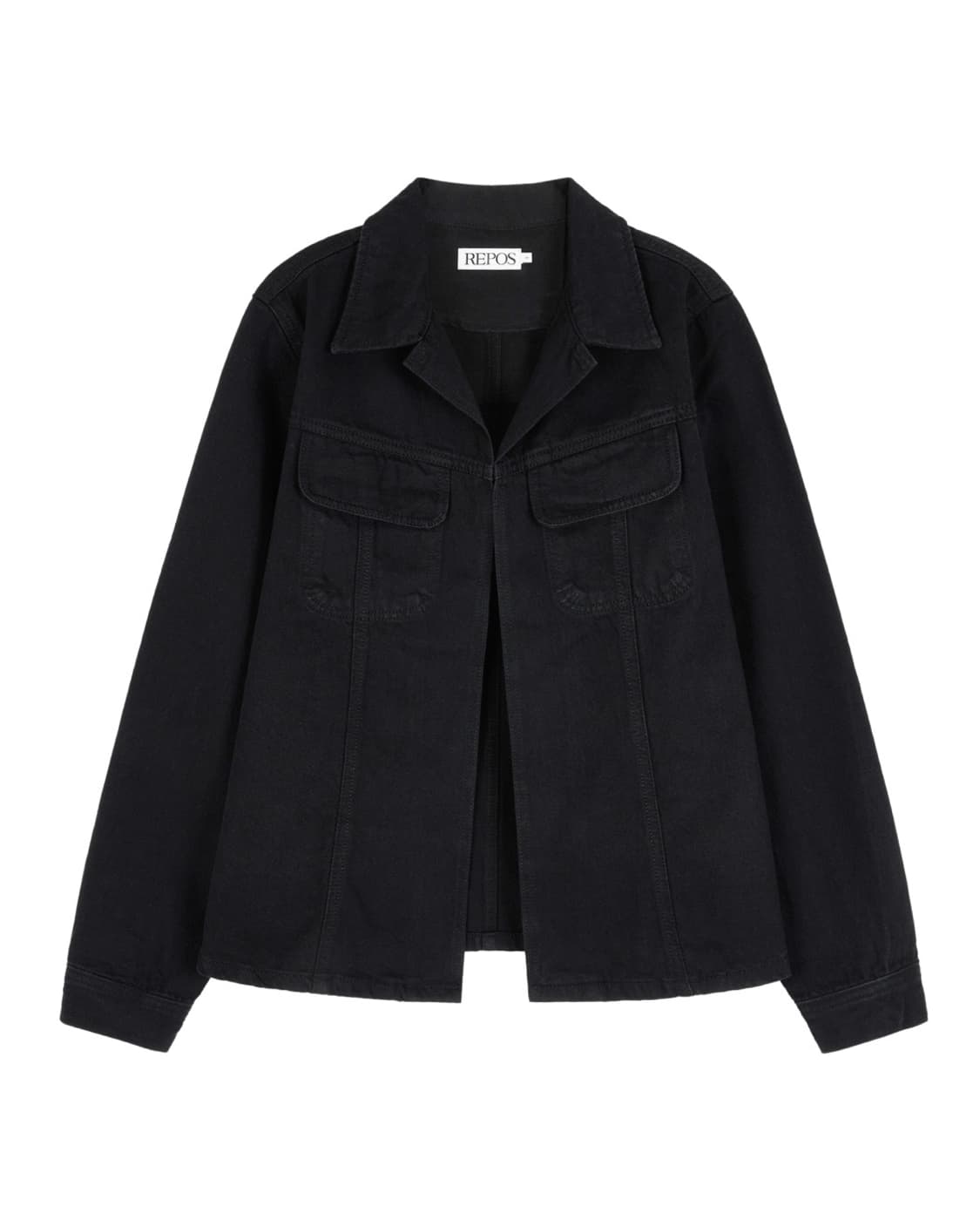 (당일발송/택 O) 리포스 데님 셔츠 자켓 판매합니다. 상품이미지7