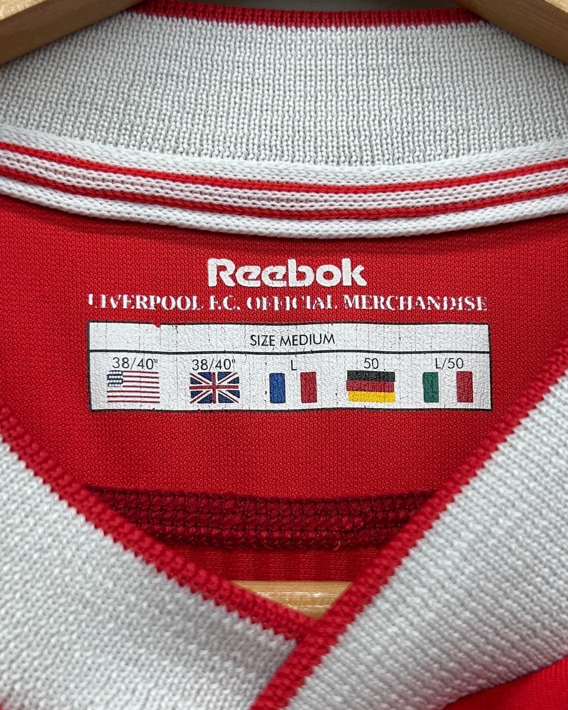 리복 02-04 리버풀 홈 리그.ver No.17 스티븐 제라드 상품이미지7