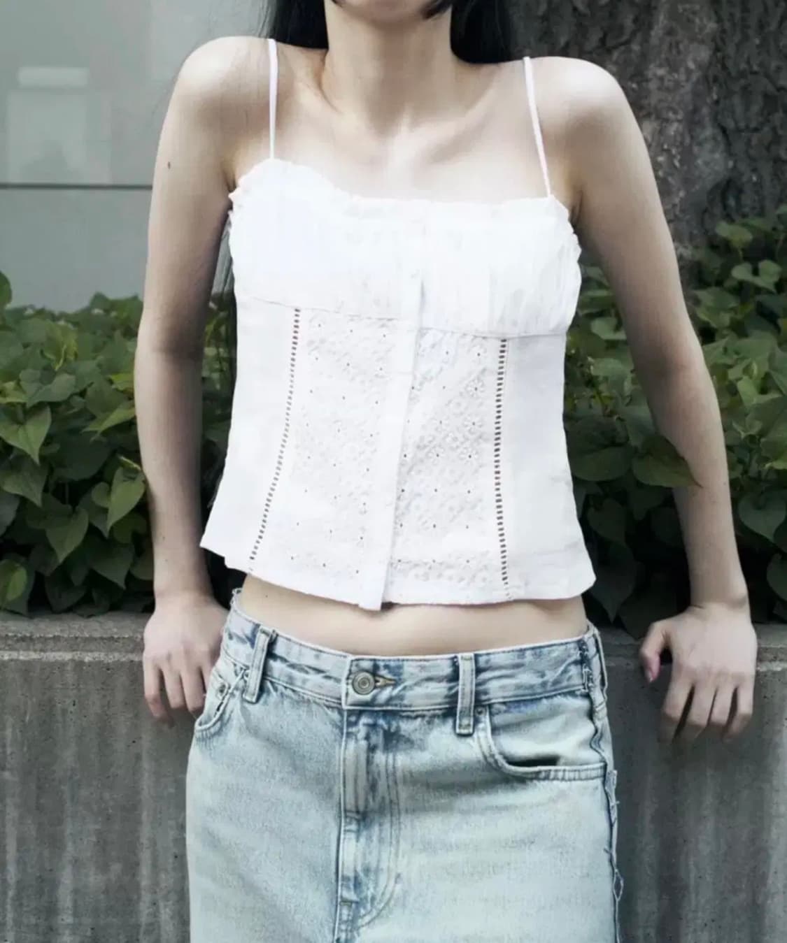 ZARA 자라 자수 블라우스, 자라 자수 탑, 나시 블라우스 상품이미지1