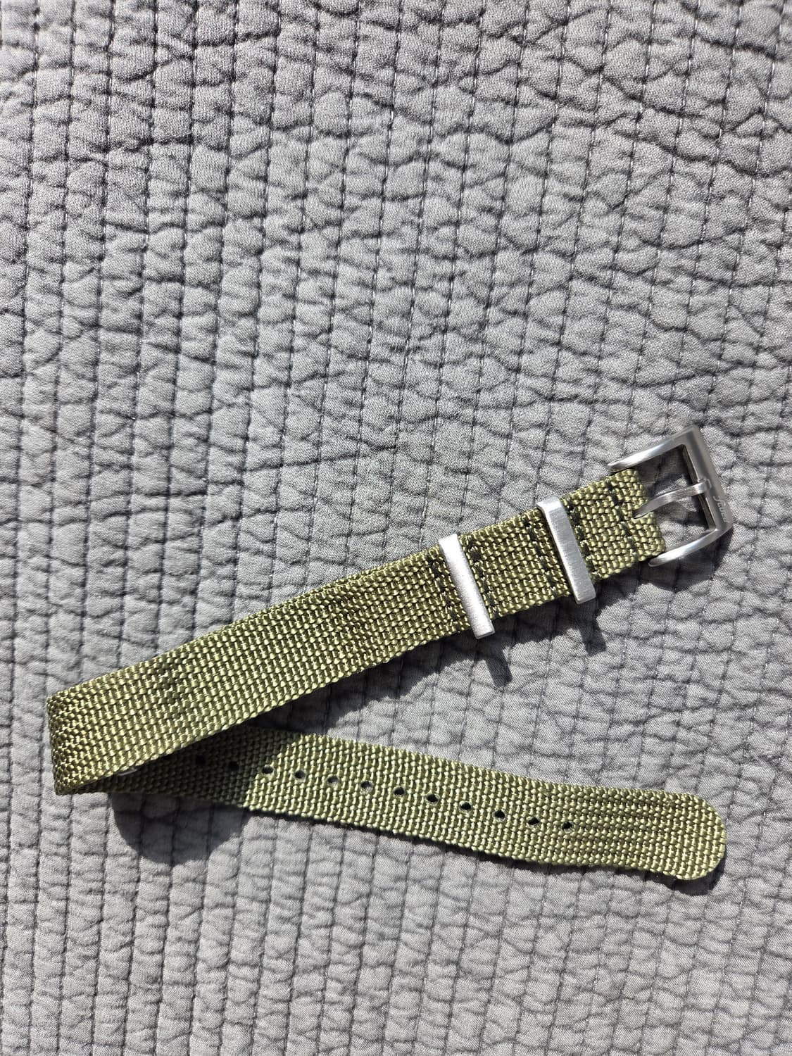 Fluco 플루코 나토 스트랩 올리브 18mm 상품이미지1