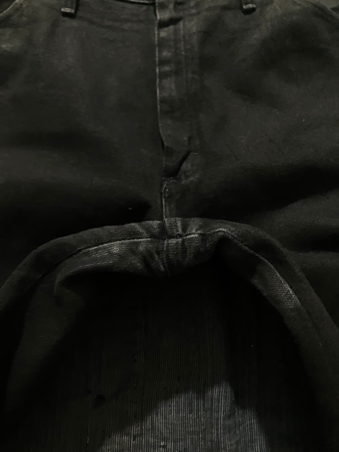 🇺🇸 90s USA 빈티지 랭글러 13MWZWK 블랙 데님 팬츠 상품이미지6