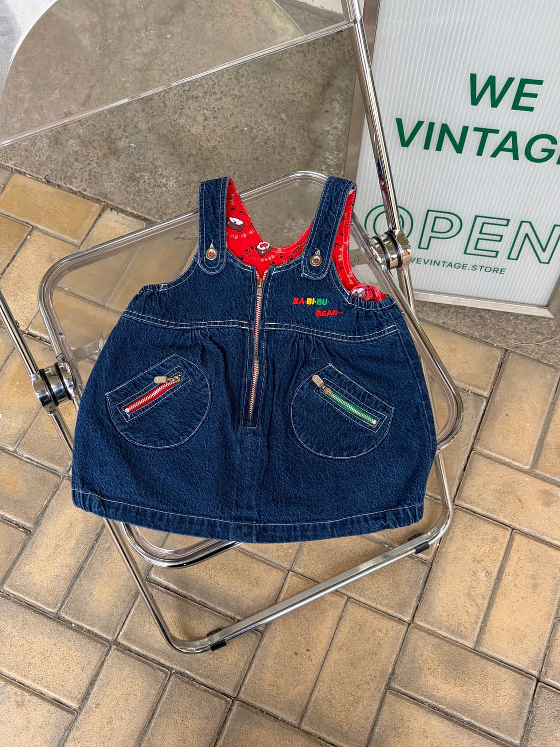 vtg kids 빈티지 키즈 원피스 (90) 상품이미지3
