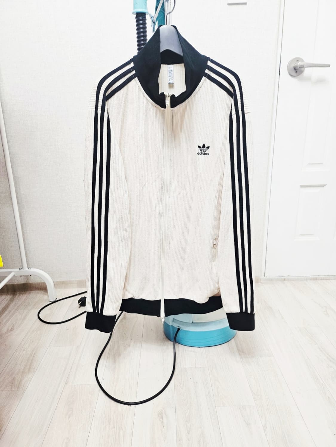 (105~110)XL☆우주매물☆아디다스 베켄바우어 와플2중지퍼 트랙탑져지 상품이미지1