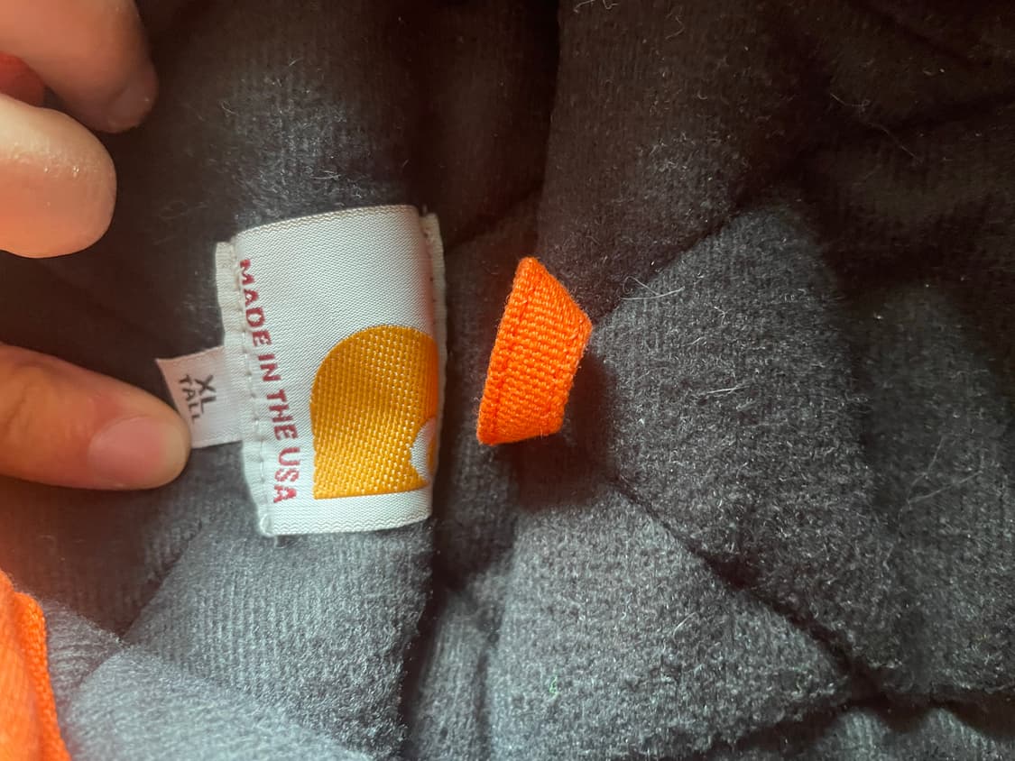 칼하트 j140 blz 오렌지 컬러(xl) 상품이미지2