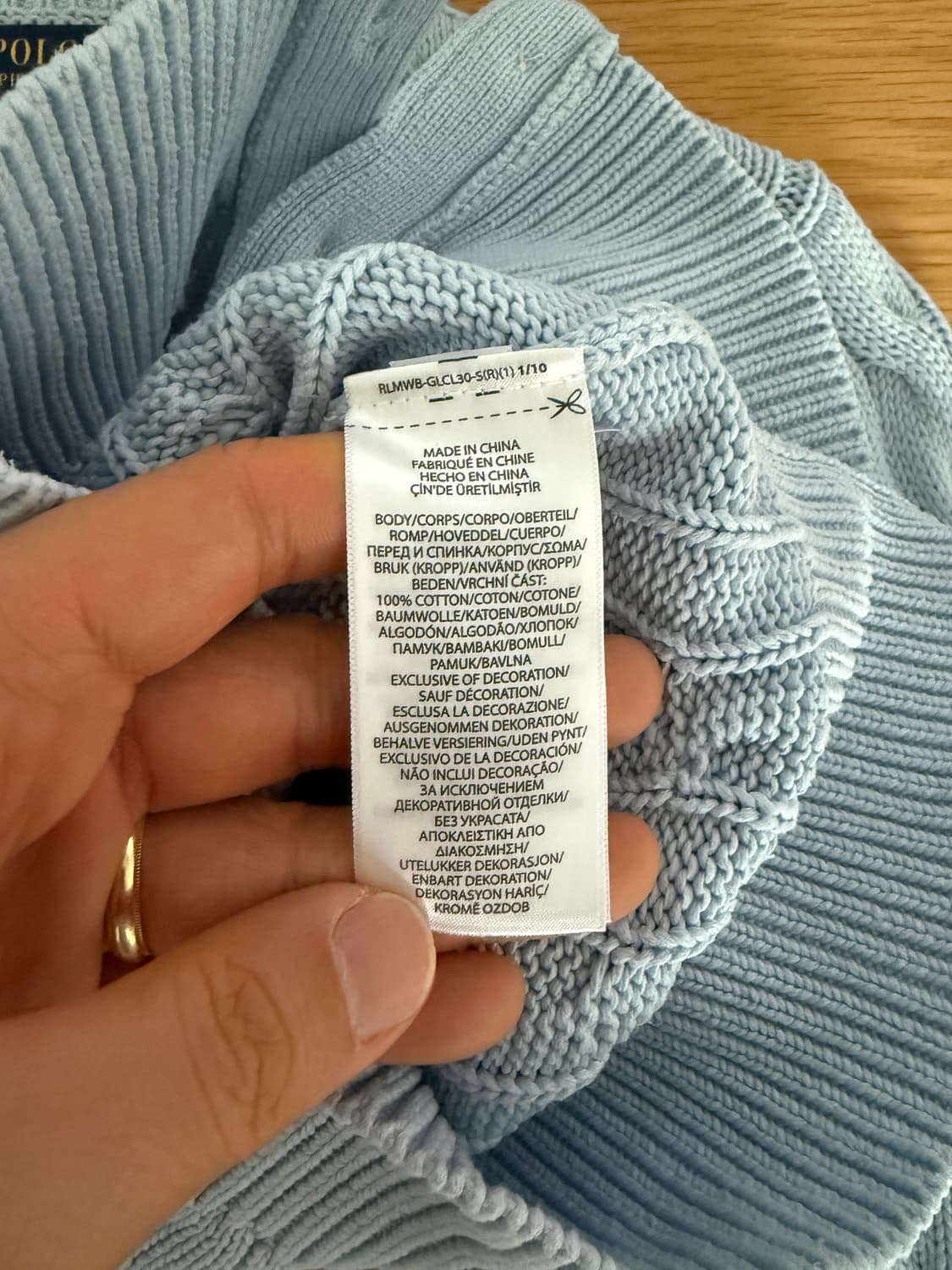 폴로랄프로렌(Polo Ralph Lauren) 꽈베기 가디건 상품이미지6