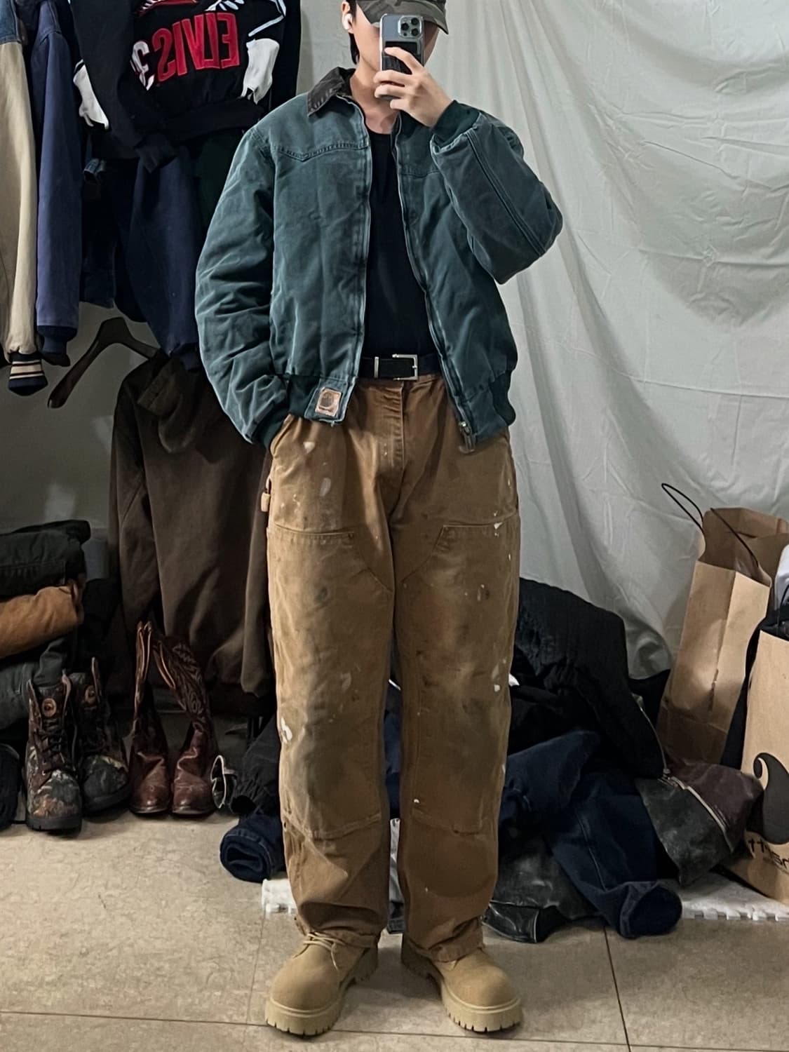 칼하트 J14 산타페 워크자켓 상품이미지2