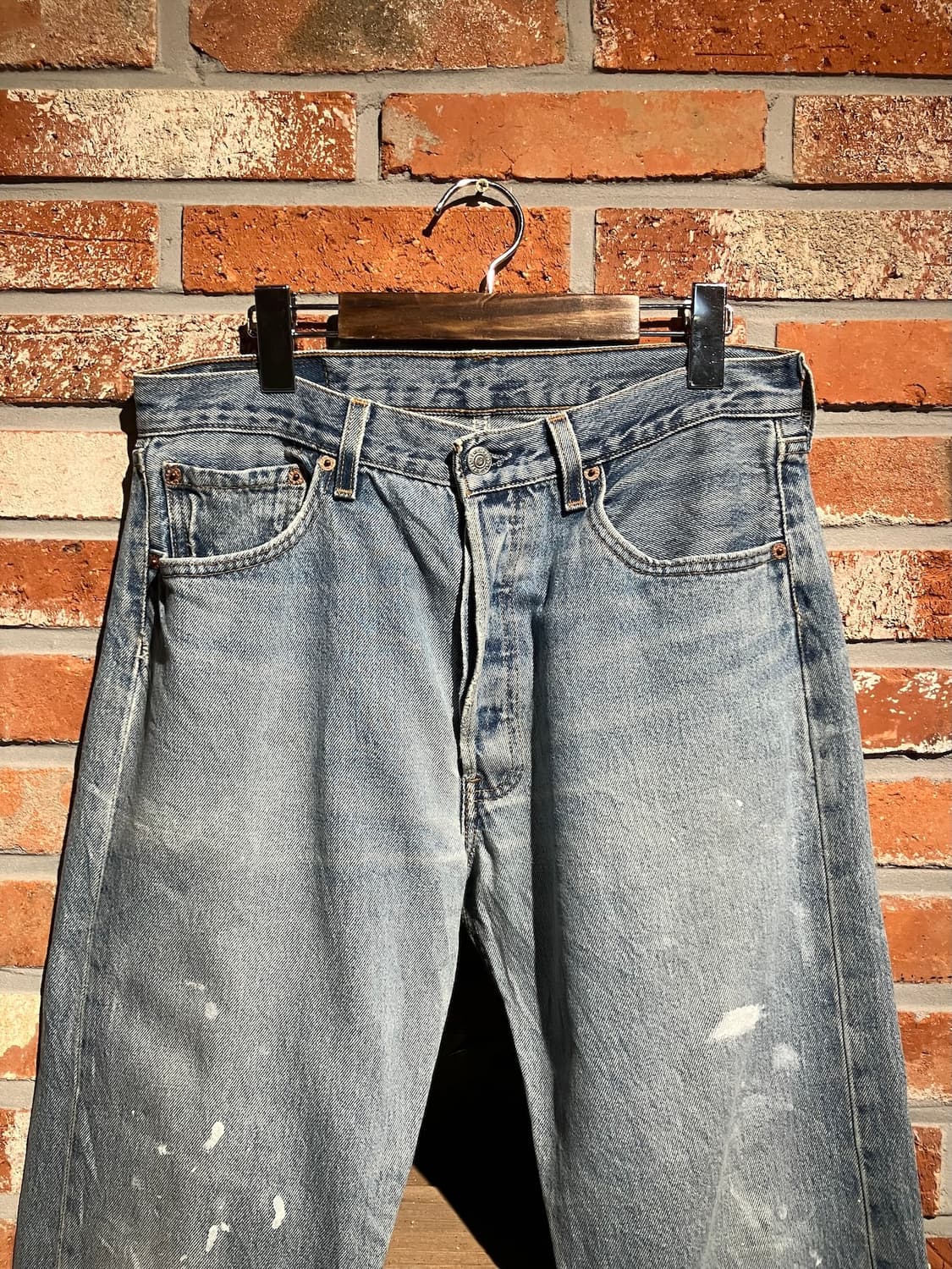 00s USA 빈티지 리바이스 501 데님 팬츠 상품이미지3