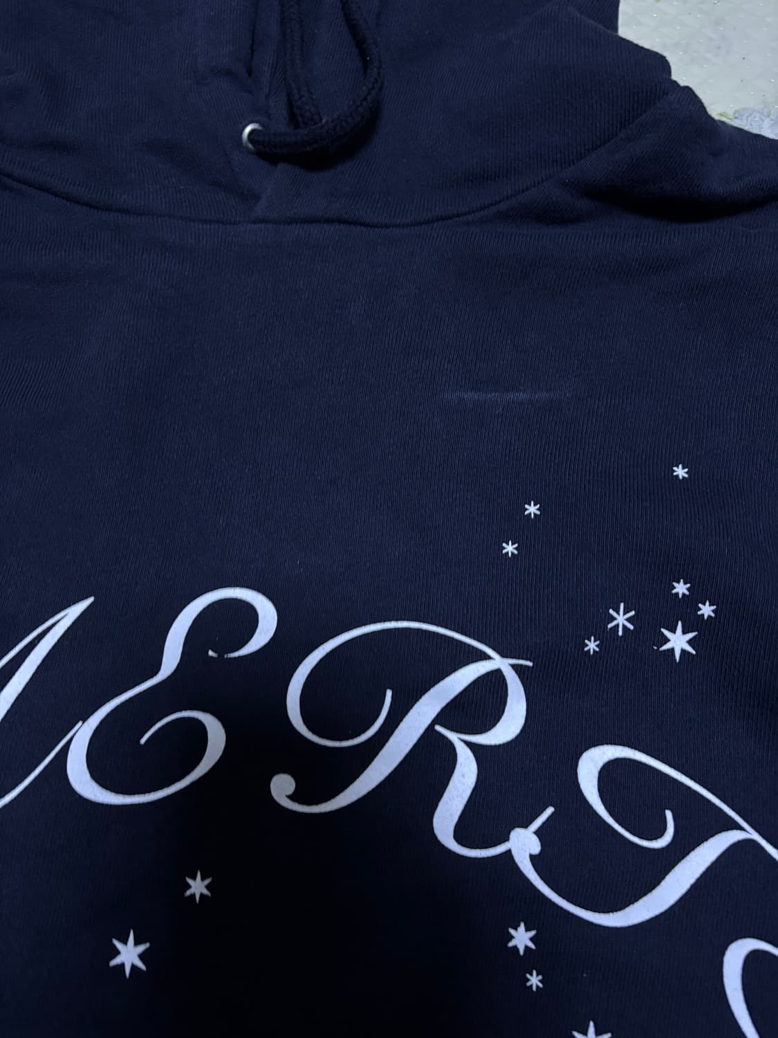 샵페어리 다이스 후드 네이비 상품이미지4