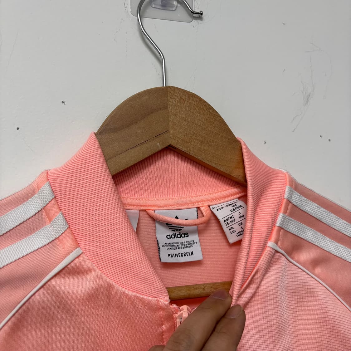 아디다스 핑크 슈퍼스타 져지 상품이미지3