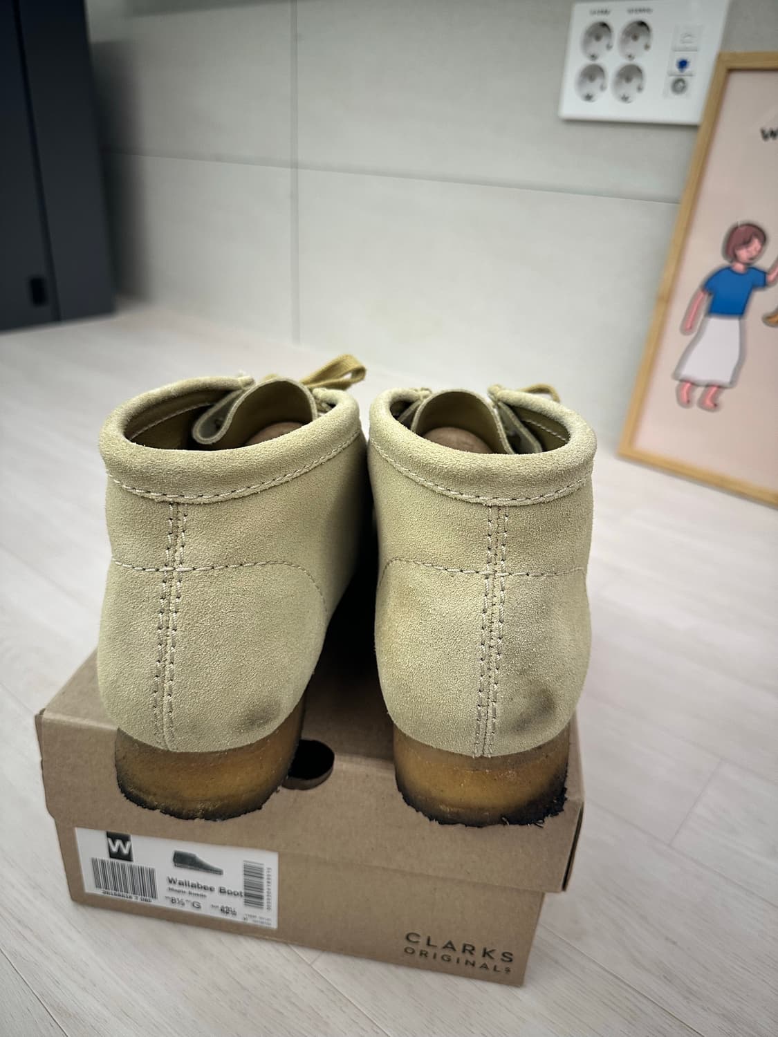 CLARKS Wallabee - 메이플 스웨이드 / 26155515 상품이미지6