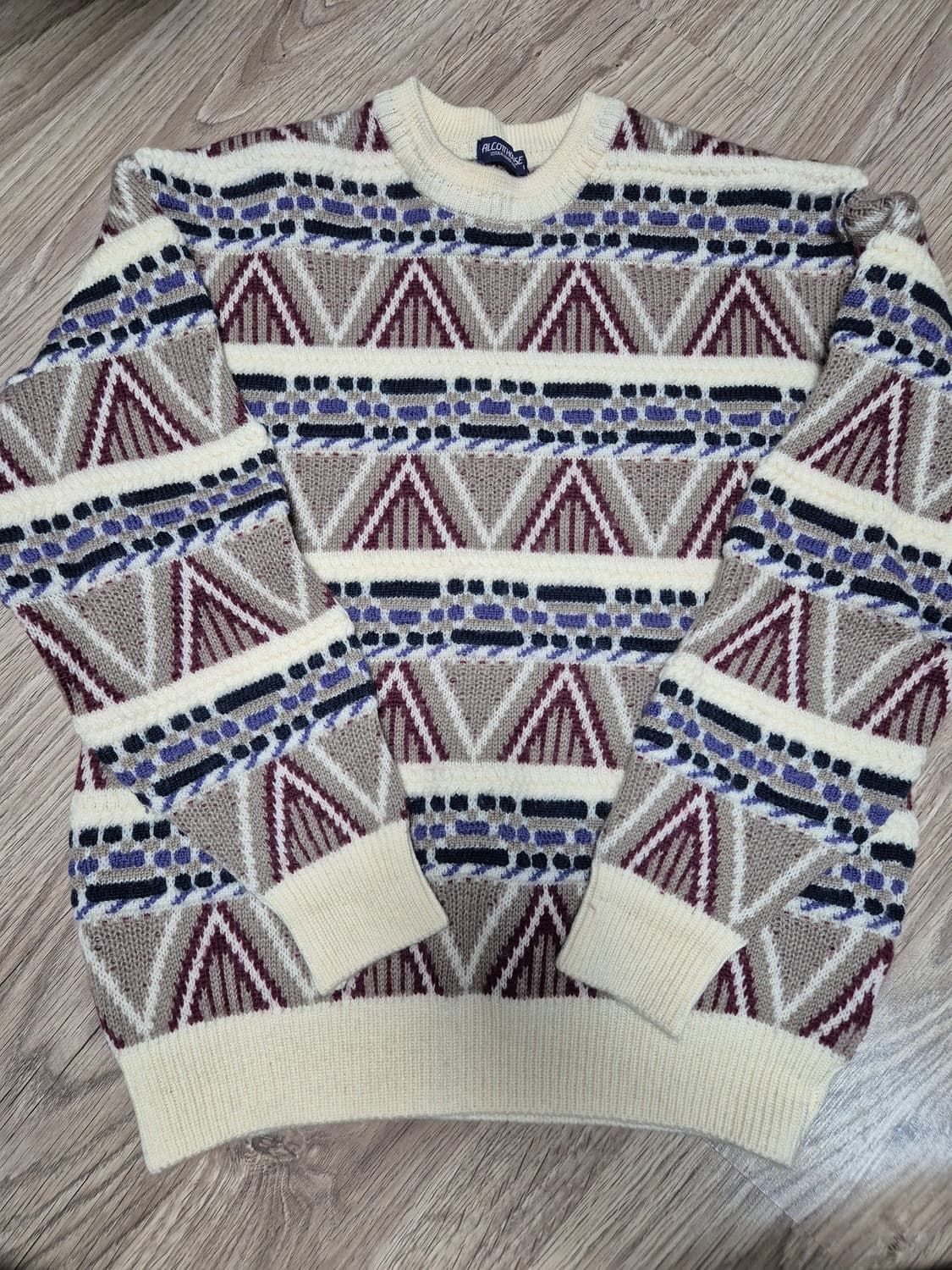 두툼한 울100 니트 xl 상품이미지1