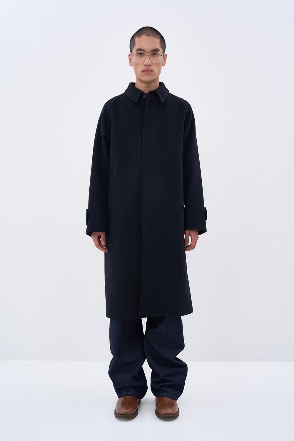 애프터프레이 스텔란 싱글 코트 블랙 상품이미지1